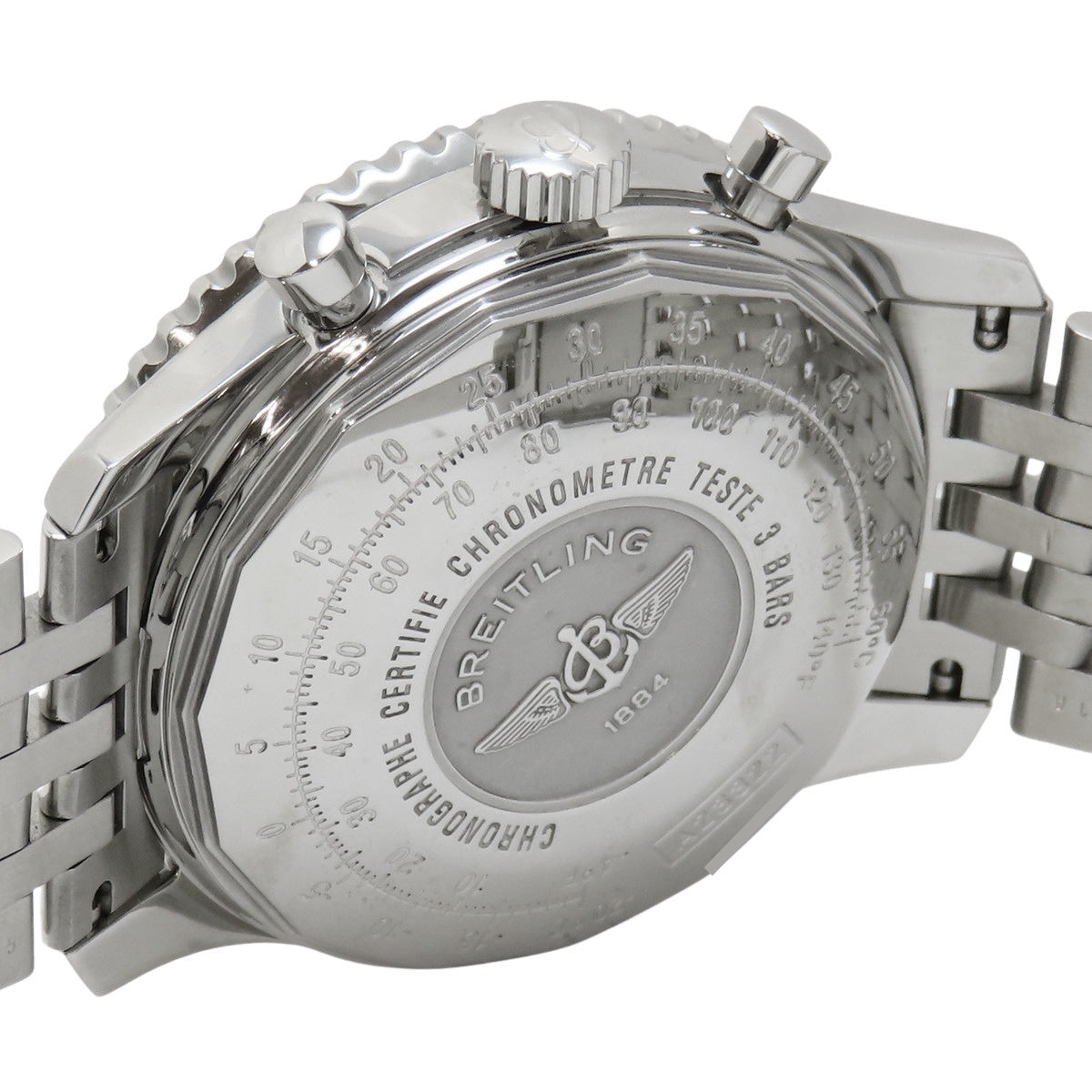 ナビタイマー A23322 SS ブラック 自動巻き メンズ