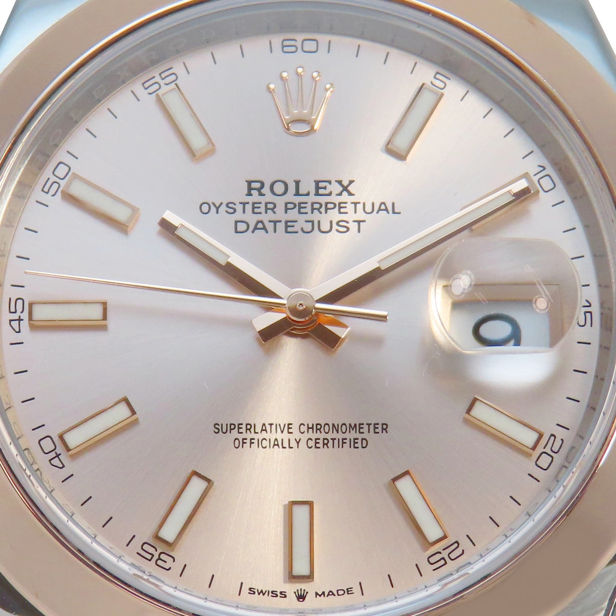 Datejust 41 126301 PG/SS Random Number Sanddust Automatic Men's