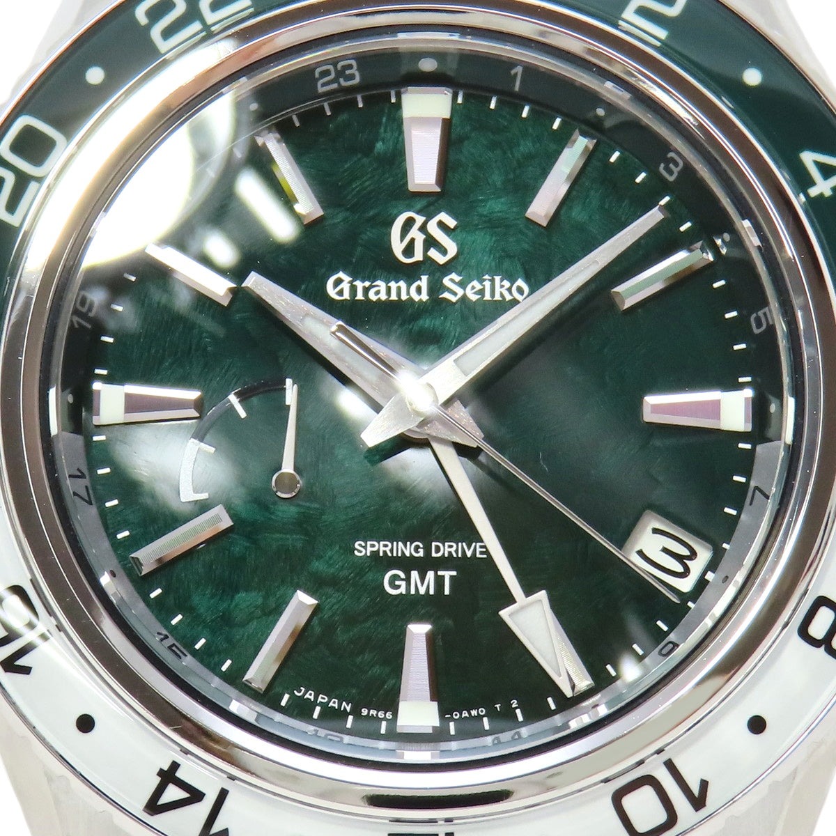 スポーツコレクション スプリングドライブ GMT SBGE295 SS グリーン メンズ