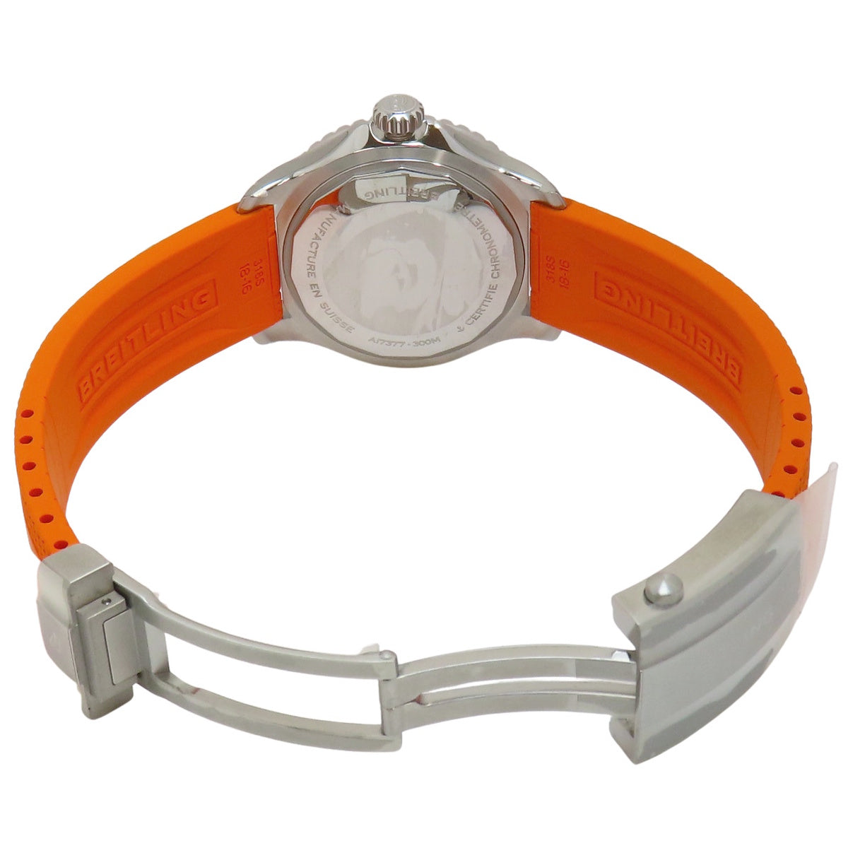 Superocean Automatic 36 A17377 SS 橙色男士自动腕表