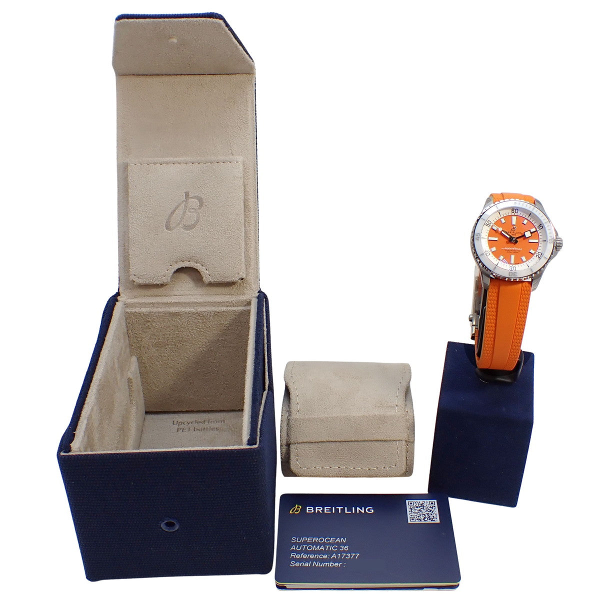 Superocean Automatic 36 A17377 SS 橙色男士自动腕表