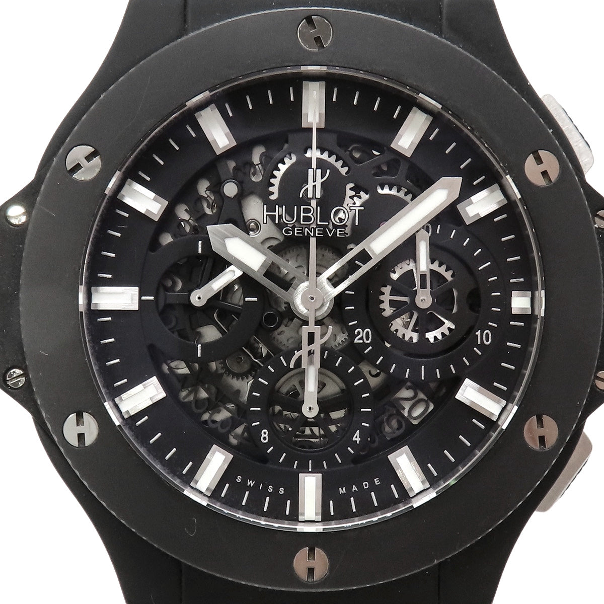 ビッグバン アエロバン ブラックマジック 311.CI.1170.CI CE/TI ブラックスケルトン 自動巻き メンズ