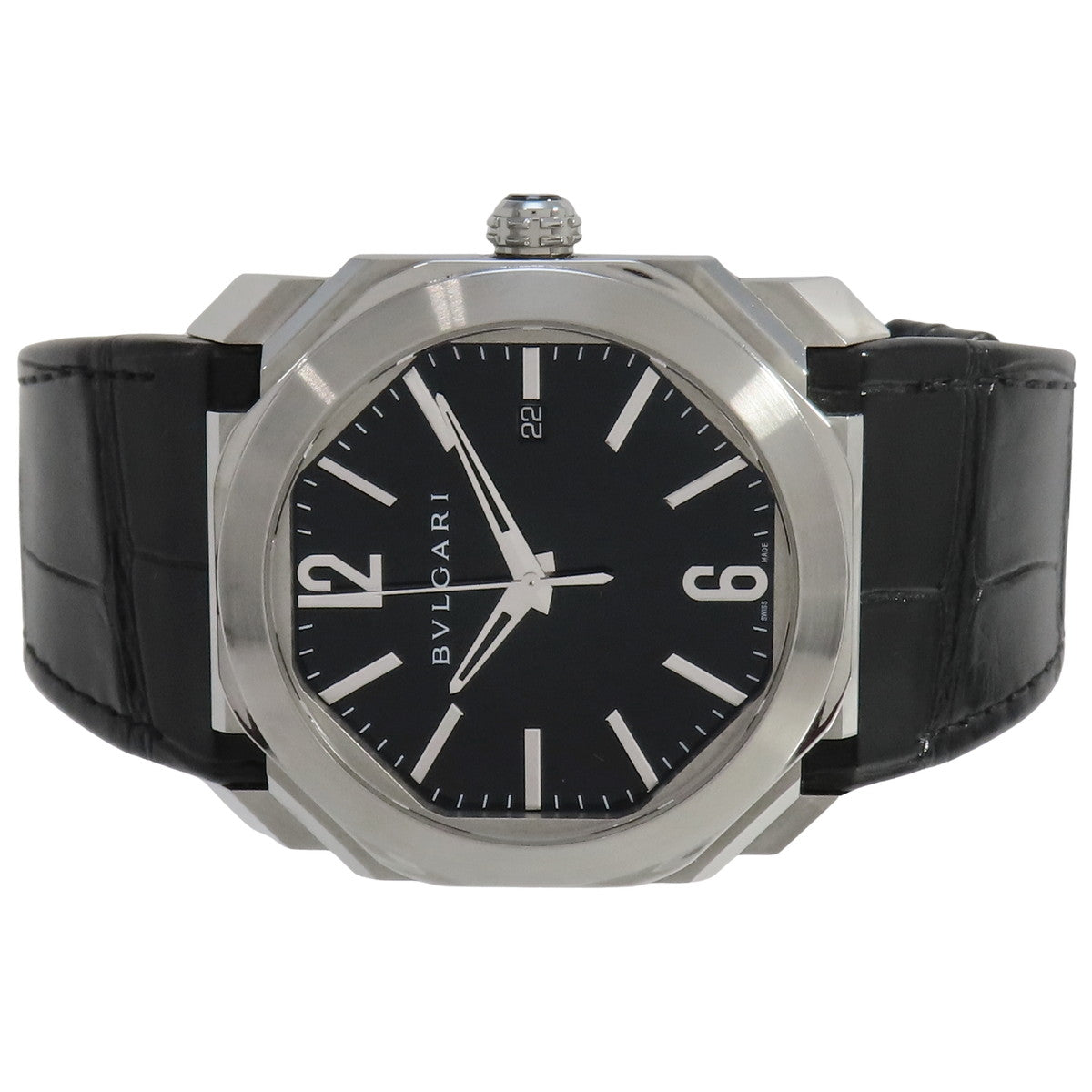 Octo BGO41S SS Black Automatic Men's Watch