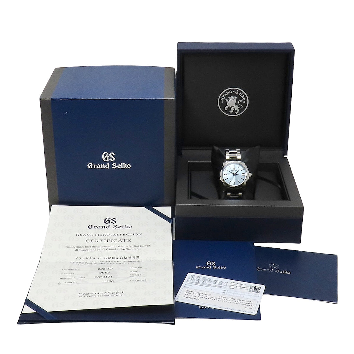 Heritage Collection Mechanical Caliber 9S 25th Anniversary Limited Edition Model (600 pieces in Japan) SBGR325 Stainless Steel Ice Blue Automatic Men's Watch