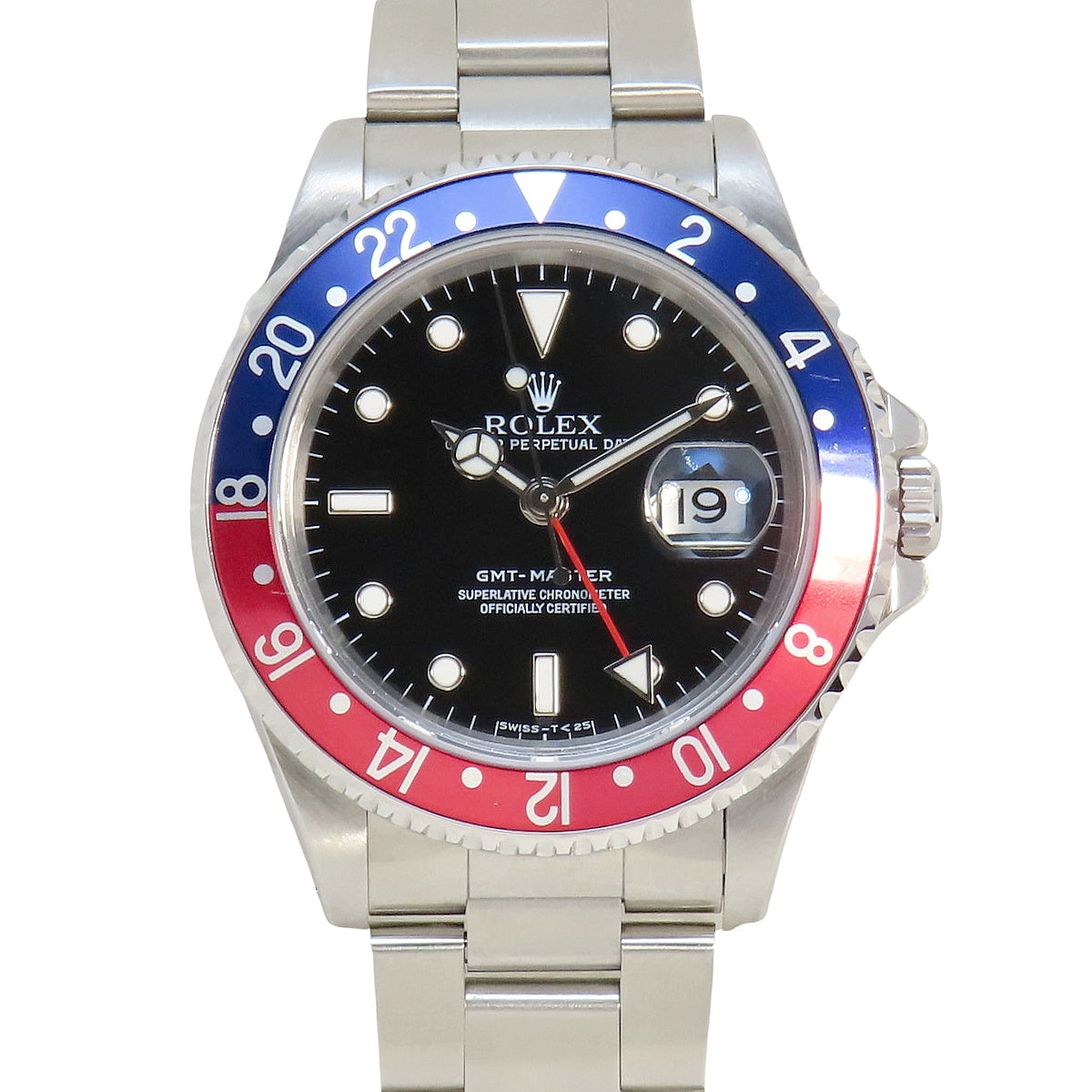 GMT-Master 16700 SS S-number Black Automatic Men's