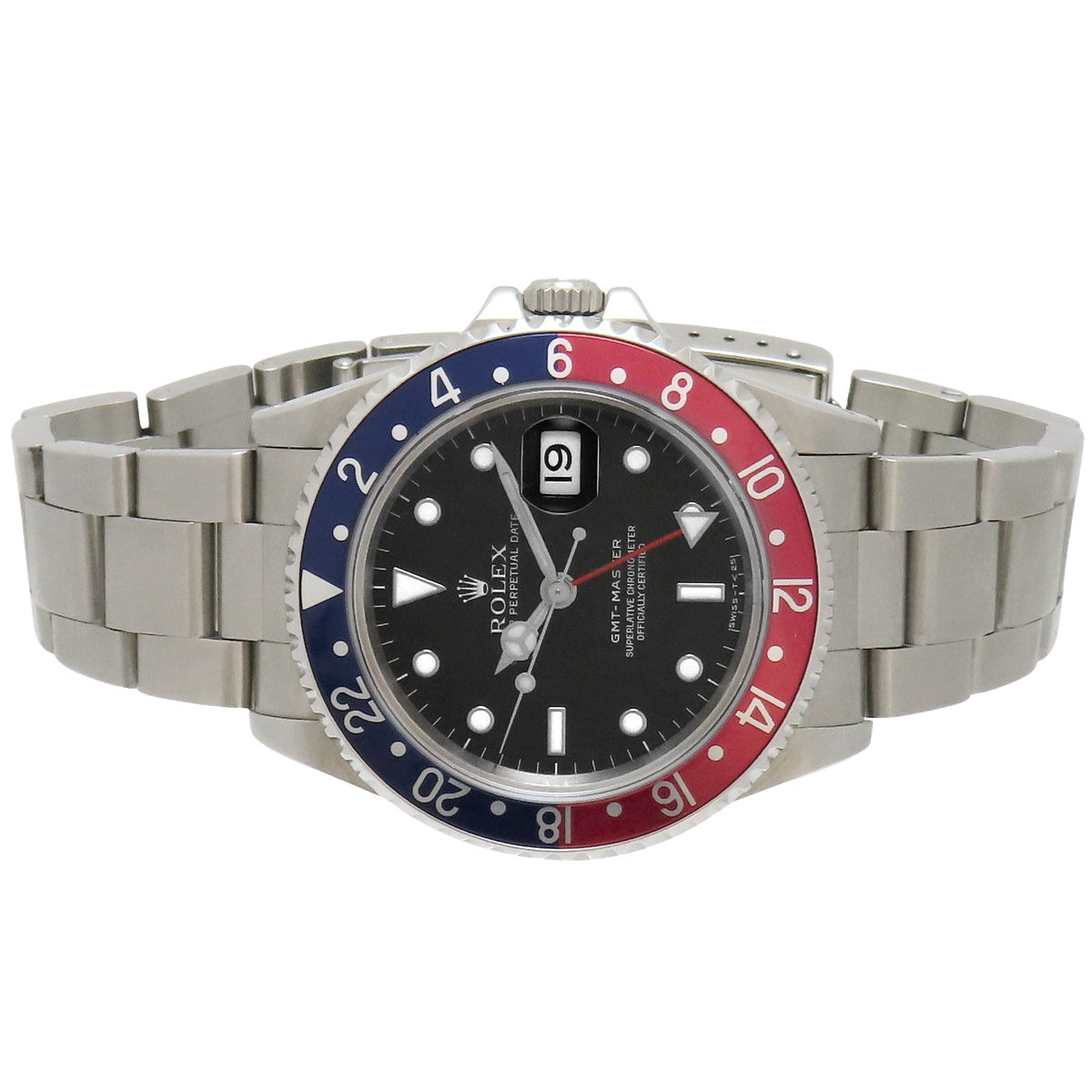 GMT-Master 16700 SS S-number Black Automatic Men's