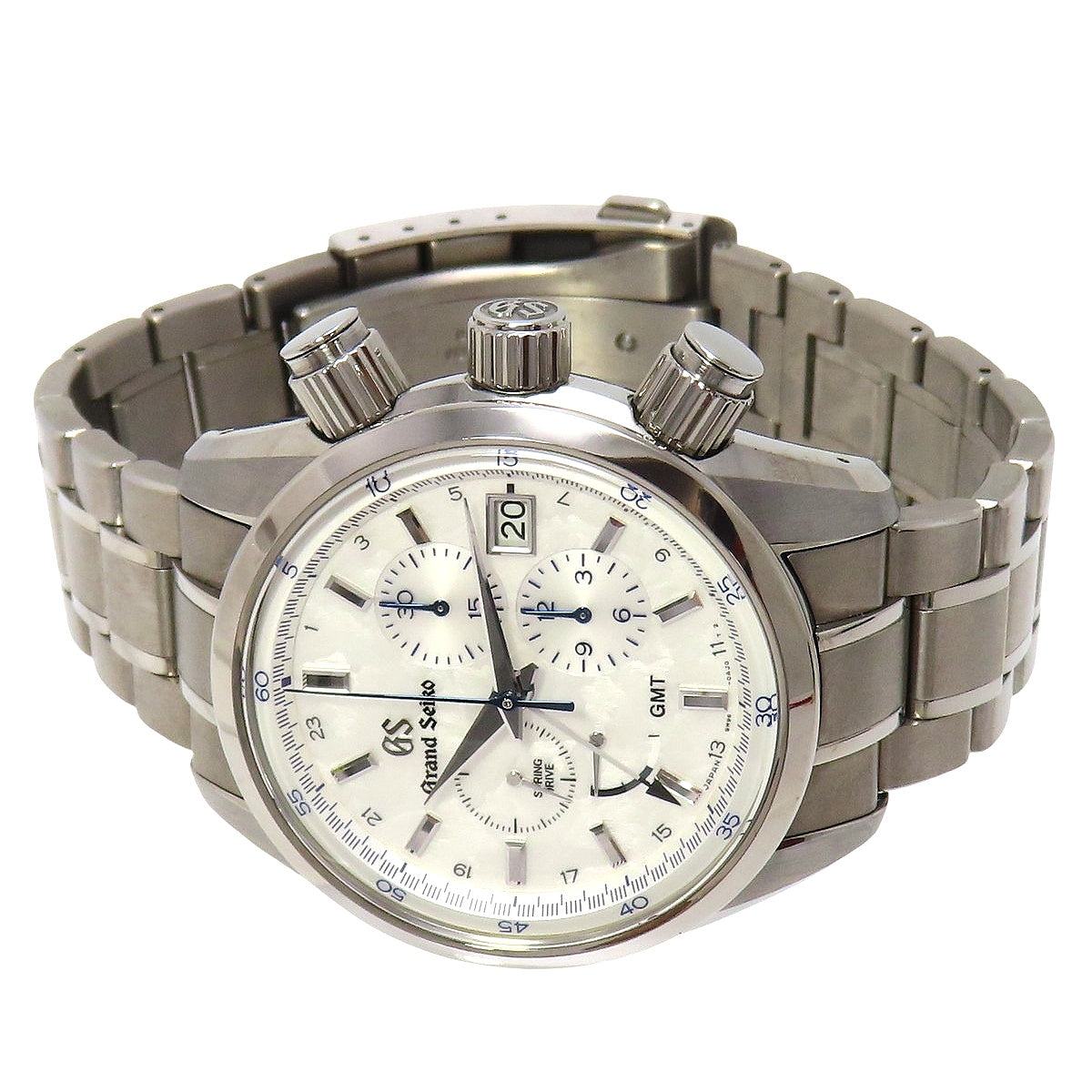 舒卡布拉运动系列15周年纪念款SBGC247 TI Spring Drive男士腕表