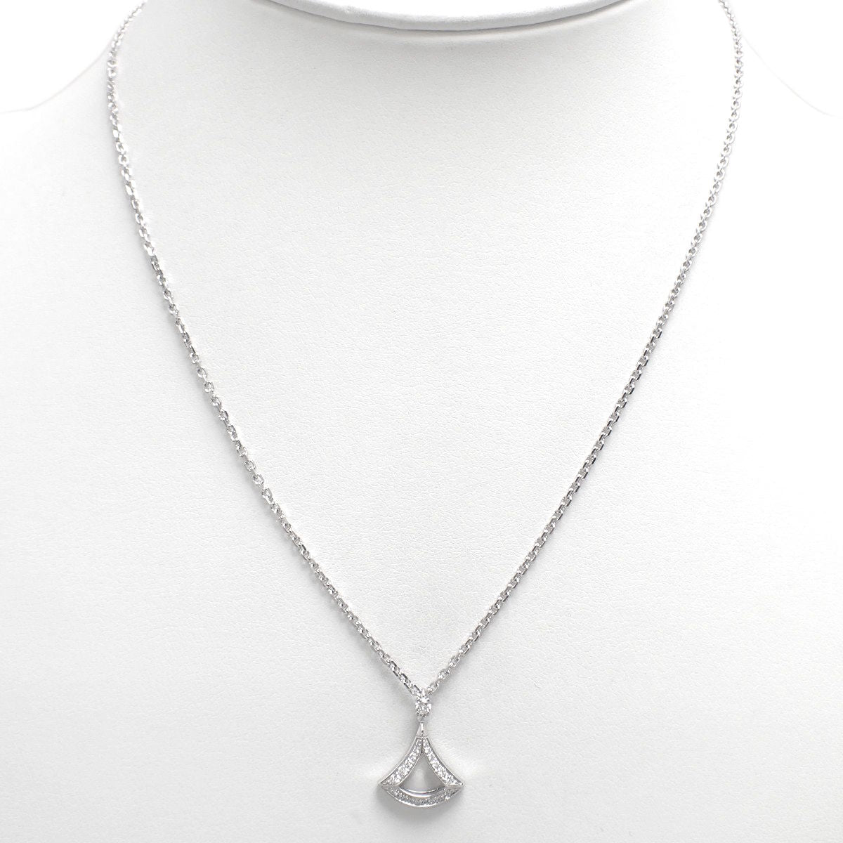 Diva Dream 钻石白金项链 K18WG