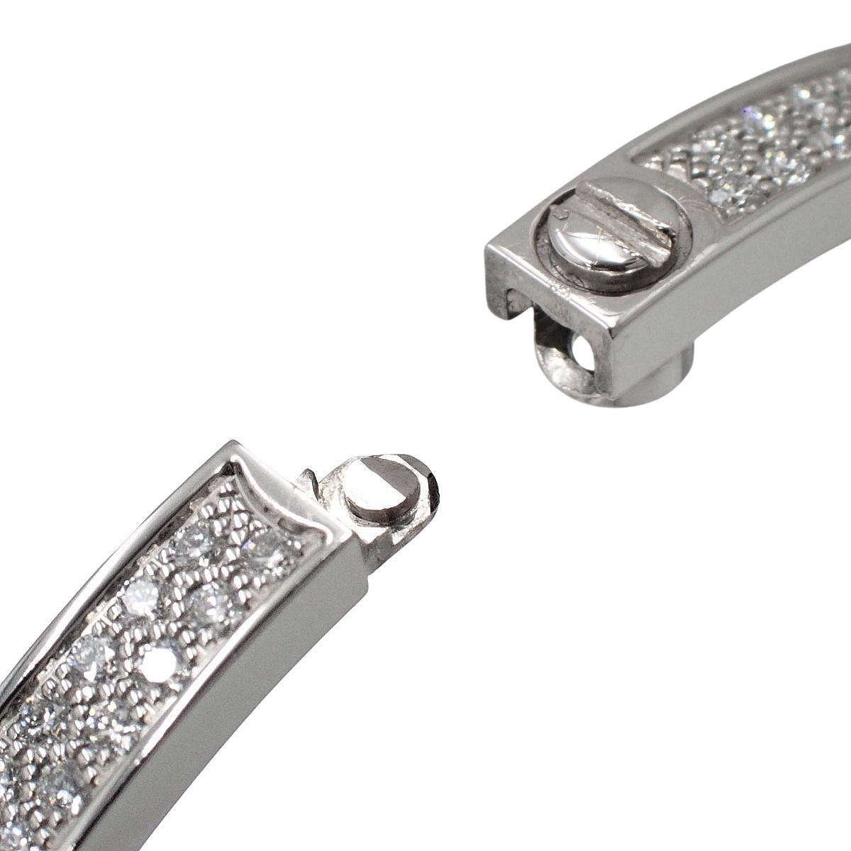 LOVE手链，小号，钻石，白金，18K白金