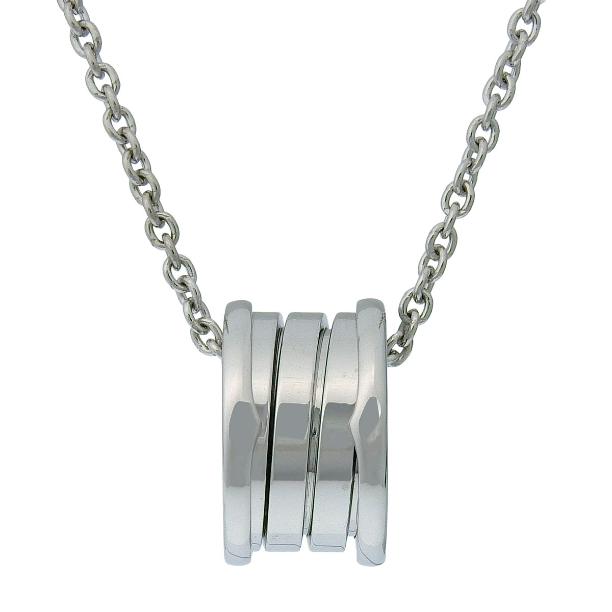 ビー・ゼロワン ネックレス ホワイトゴールド K18WG