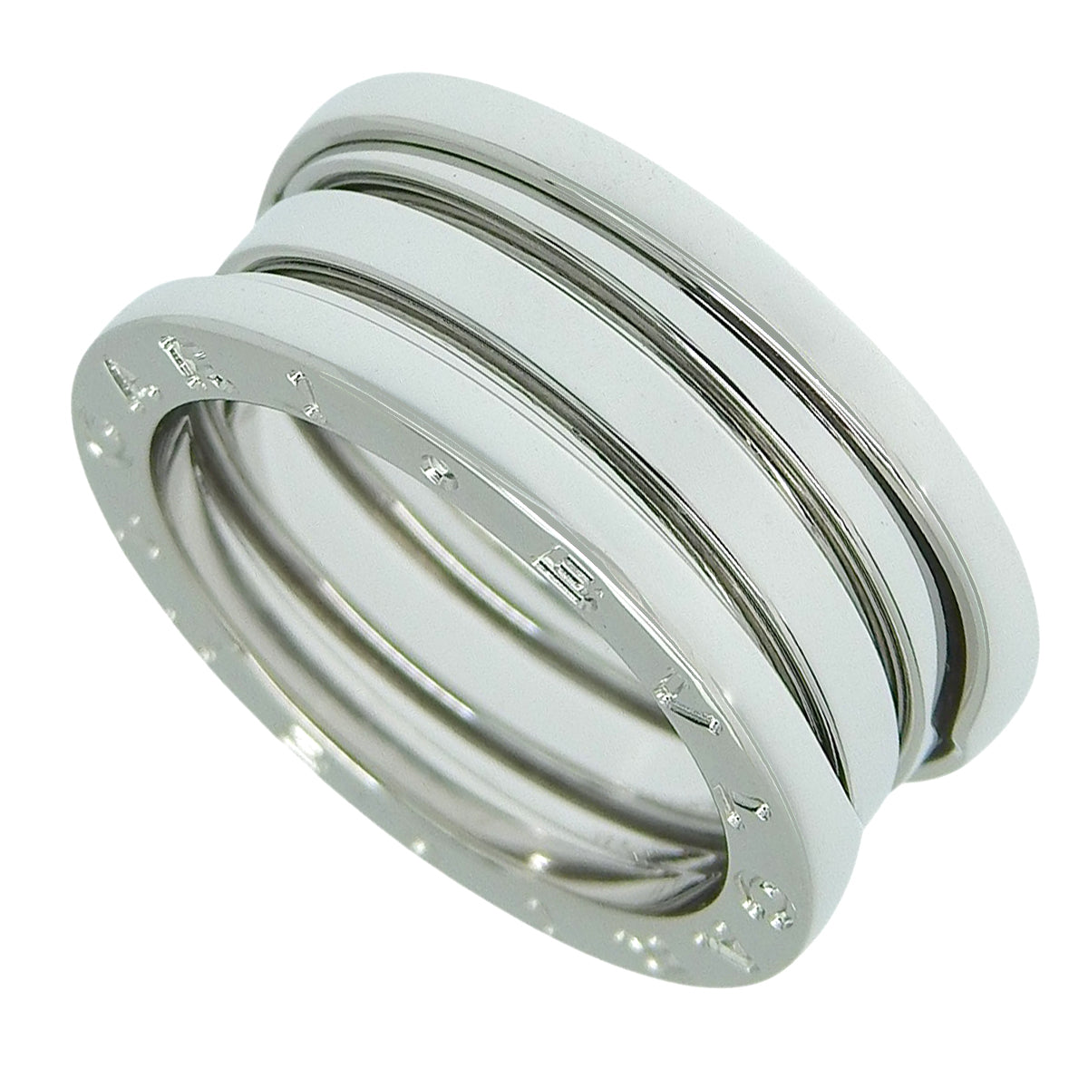 ビー・ゼロワン リング ホワイトゴールド K18WG