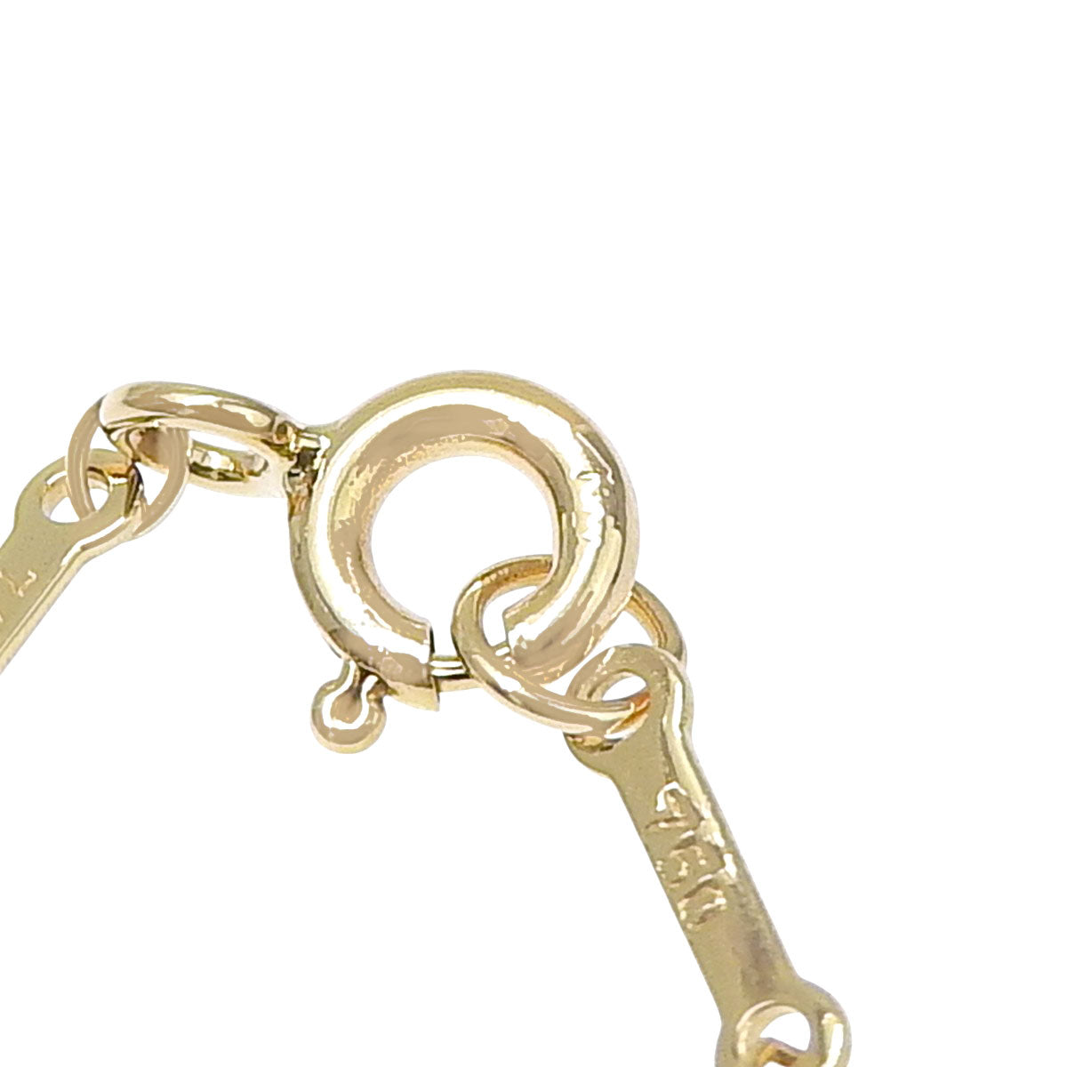 バイザヤード シングル ダイヤモンド ペンダント イエローゴールド K18YG 1.8g