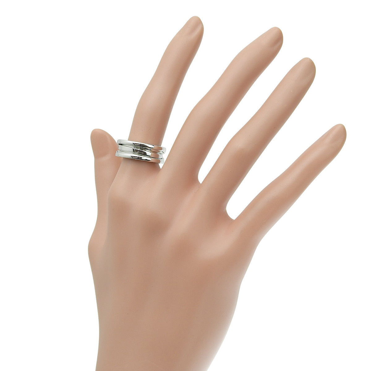 B.zero1 Ring White Gold K18WG