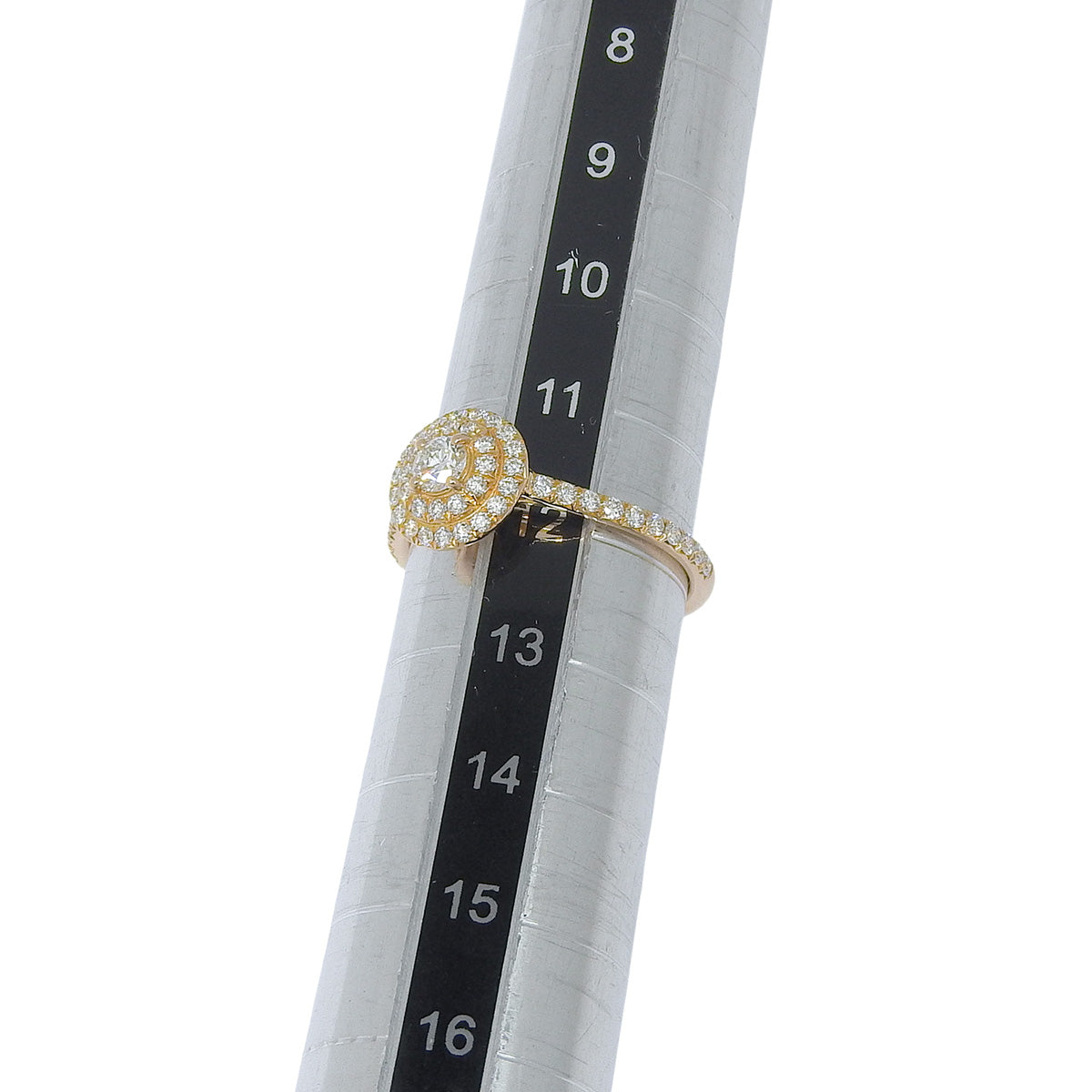 ソレスト リング ダイヤモンド ピンクゴールド K18PG 2.7g