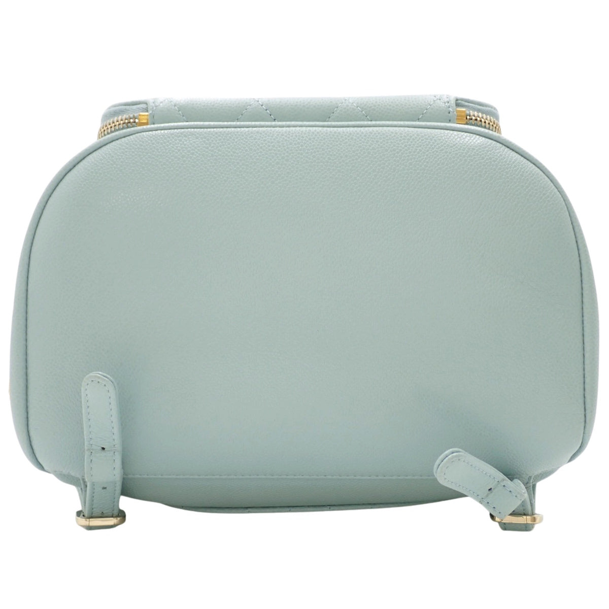 Business Affinity Matelasse 背包，鱼子酱色皮革，浅蓝色 (AS3530)