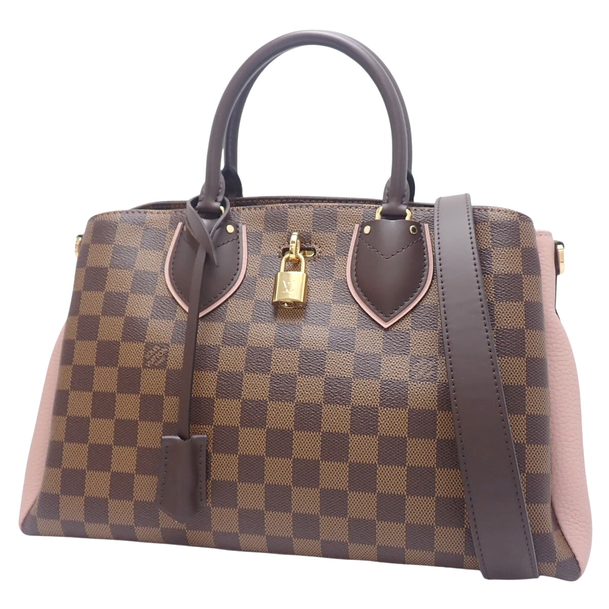 Damier Ebene Normandy Taurillon 皮革 Magnolia N41488