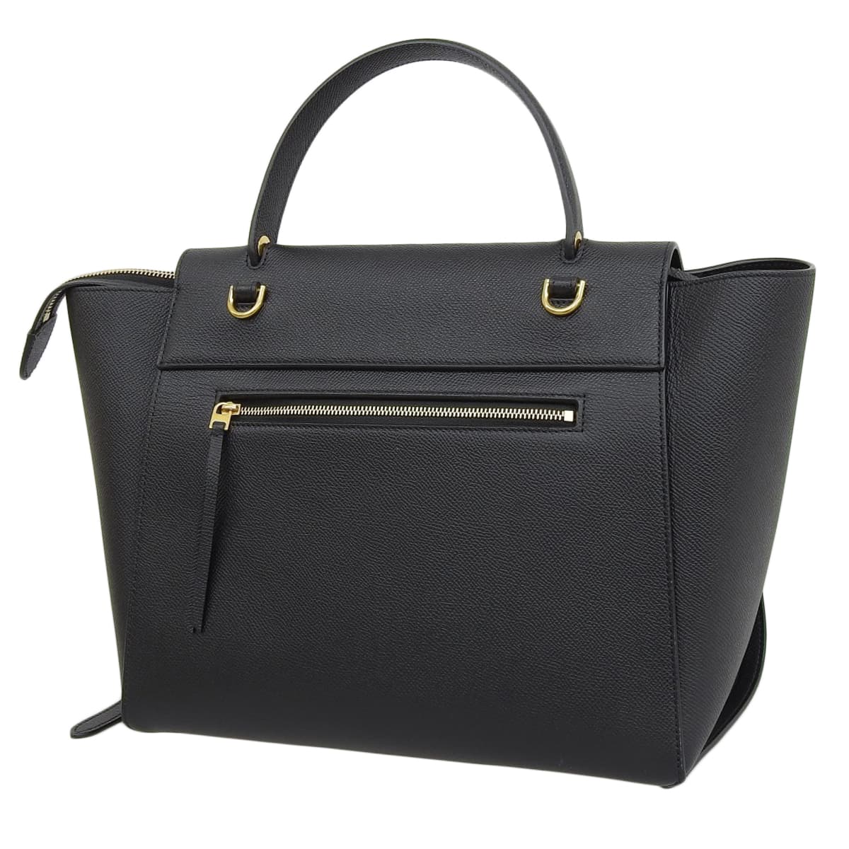 ベルトバッグ ミニ グレインドカーフスキン ブラック 189103ZVA.38NO