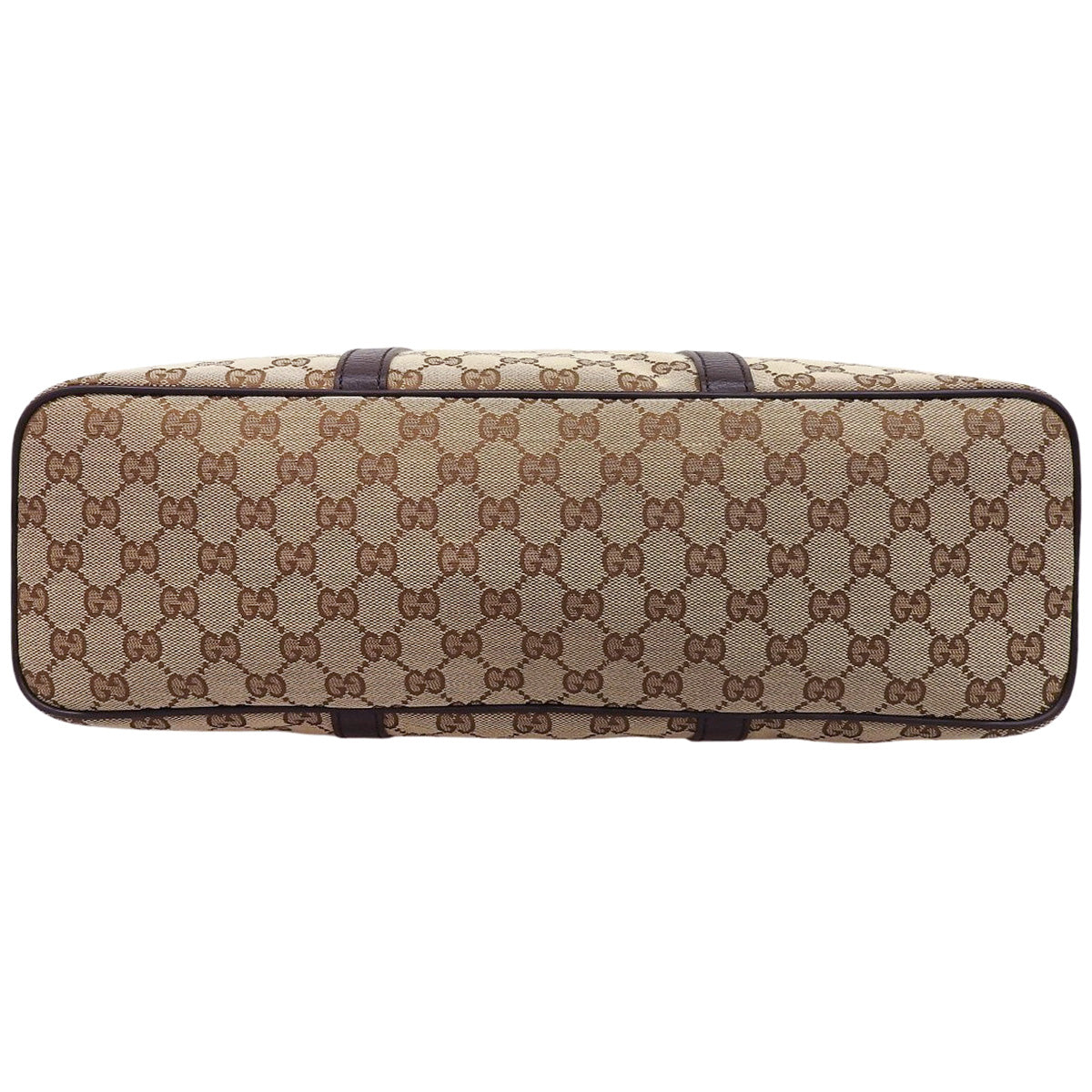 GGキャンバス 2WAYトートバッグ レザー ベージュ ブラウン 449169