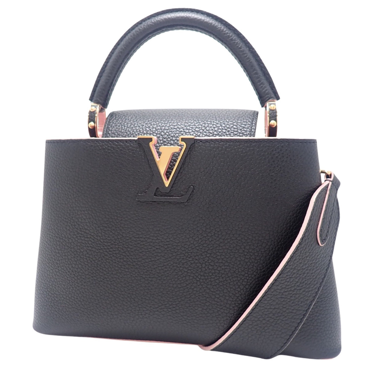 Capucine BB, Triヨン Leather, Noir, M20709