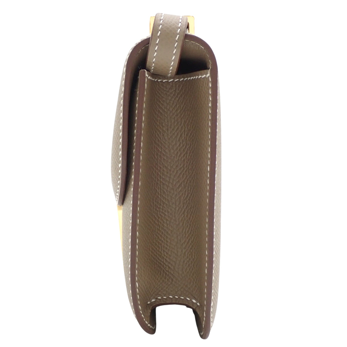 [未使用] Constance Elan Miroir Epsom Etoupe/Etoupe，金色五金，双印