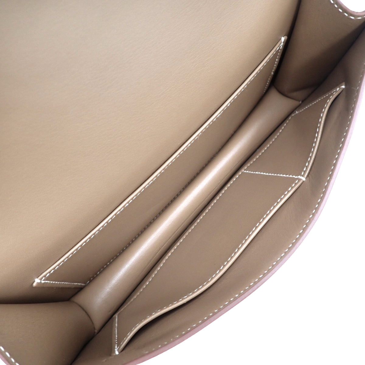 [未使用] Constance Elan Miroir Epsom Etoupe/Etoupe，金色五金，双印