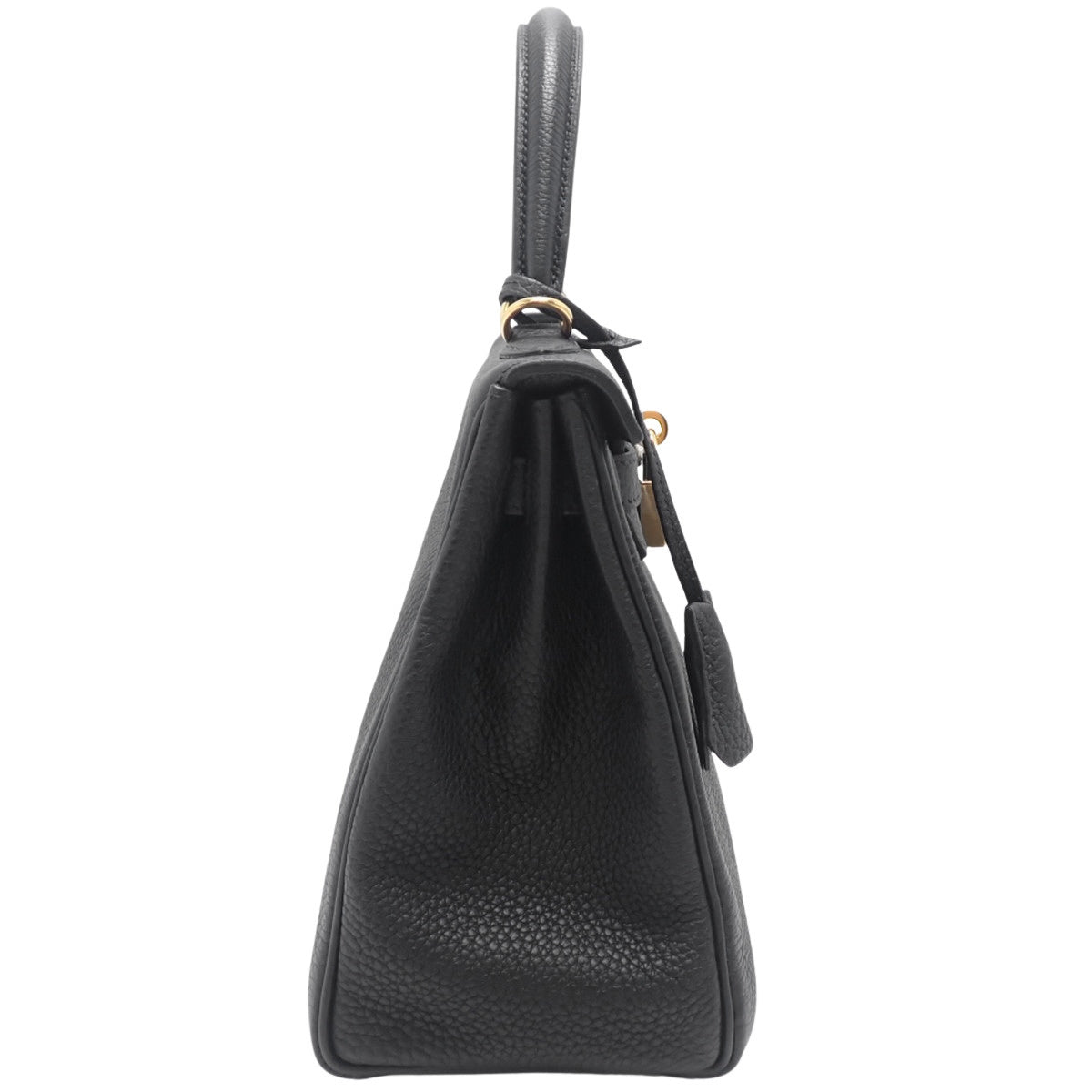 Kelly 25（内侧缝线）Togo黑色，配金色五金配件和Z字印记