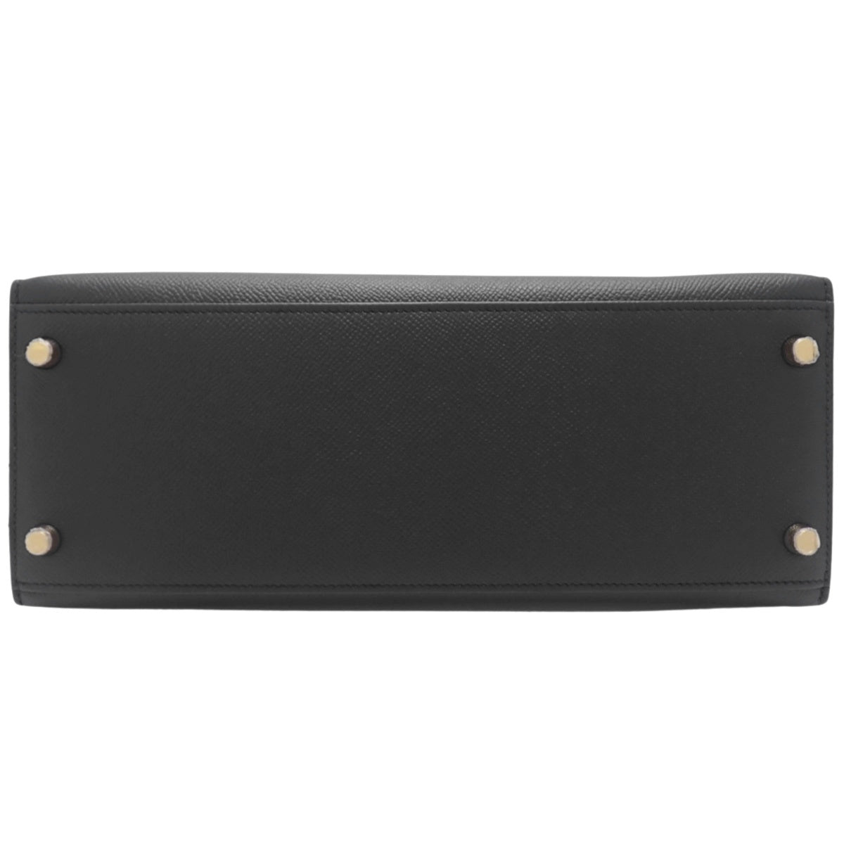 Kelly 28 (Exterior Stitched) Epsom Leather, Black, Gold Hardware, C Stamp