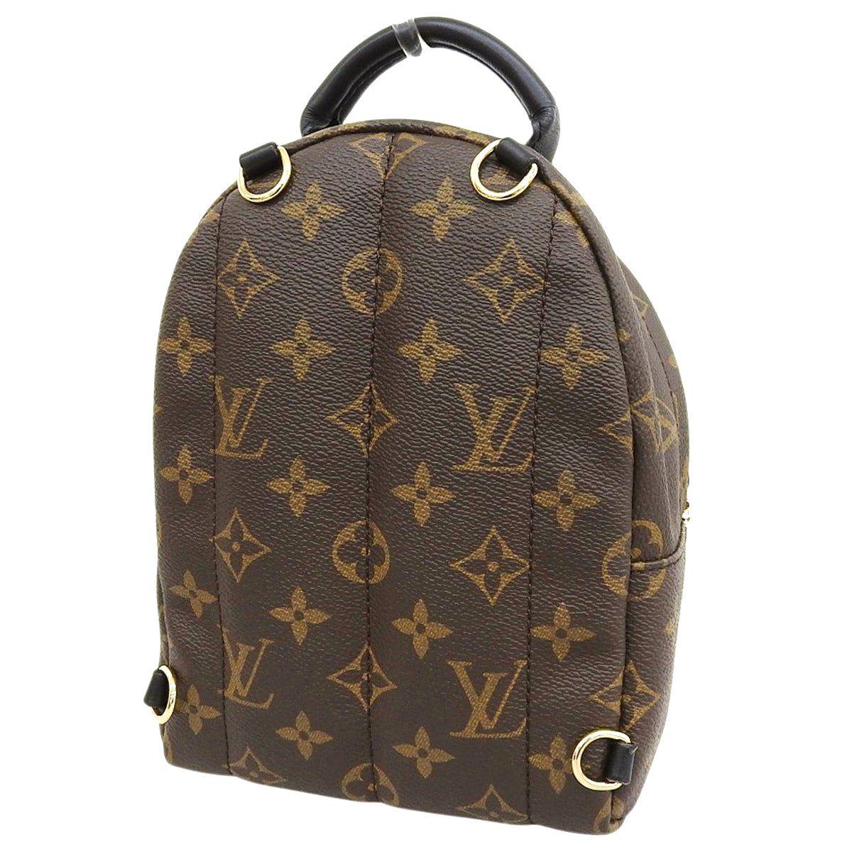 Monogram Palms Springs 双肩包 MINI 老花帆布 棕色 M44873