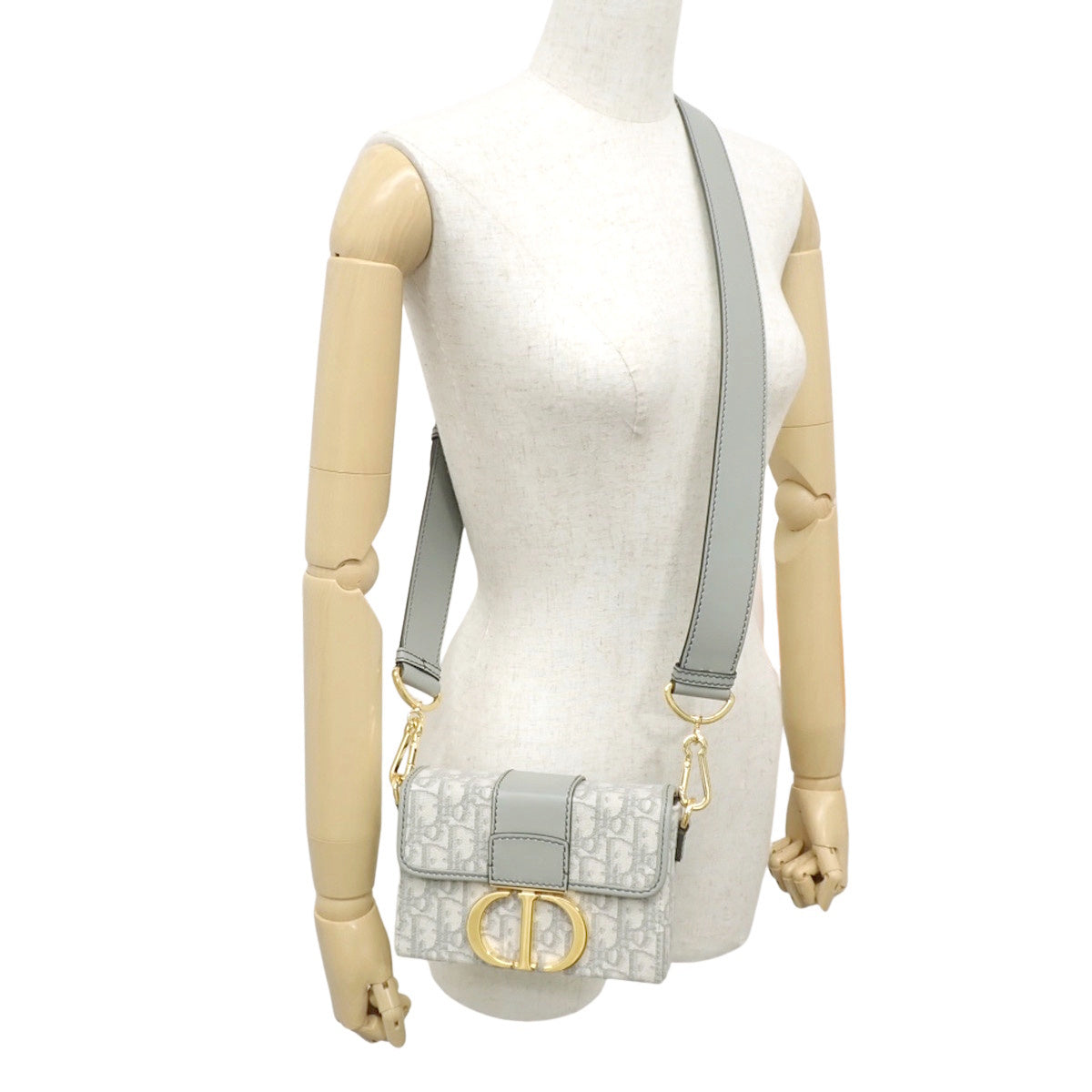 Montaigne Oblique 30 手提包，灰色