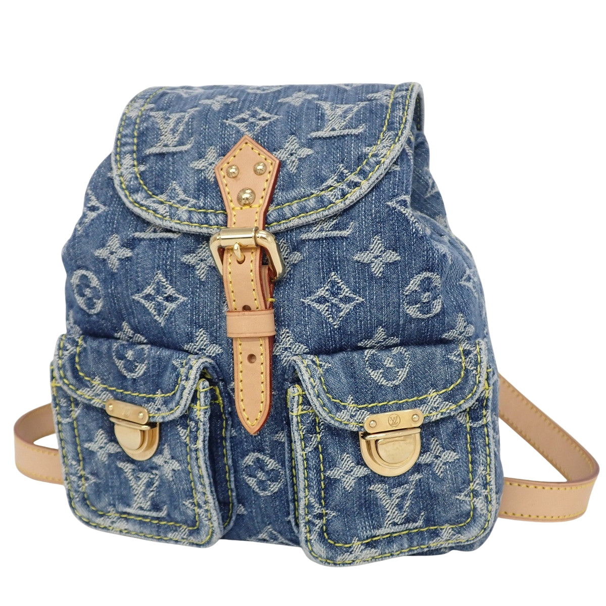 Monogram Denim Sac Ado PM M95057