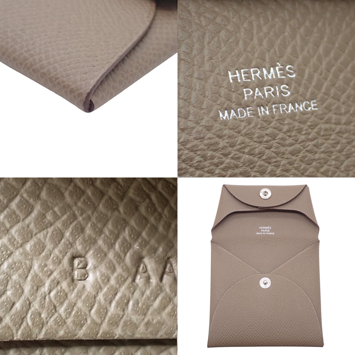 Bastia Epson Etoupe/Etoupe 银色五金 B 印章