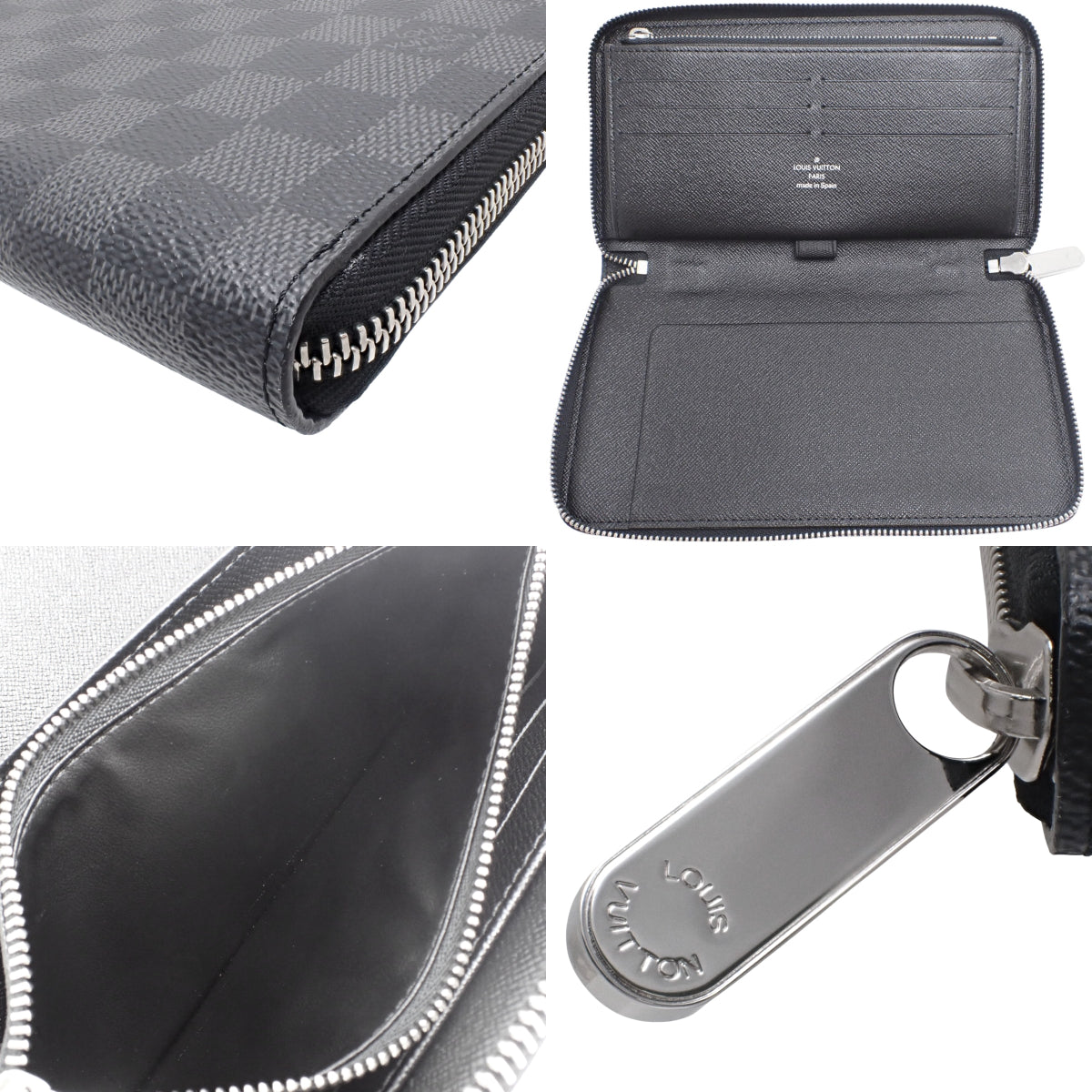 Damier Graphite Zippy Organizer N63077