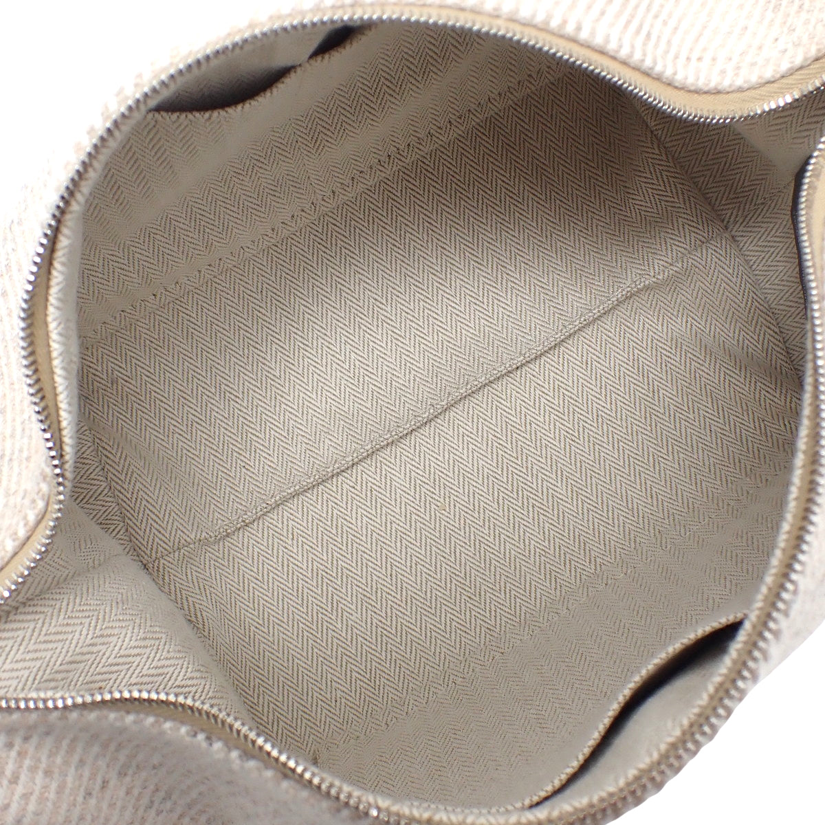 Brid'a Black PM, wool, cotton, palladium hardware, beige, yellow, gray, silver hardware.