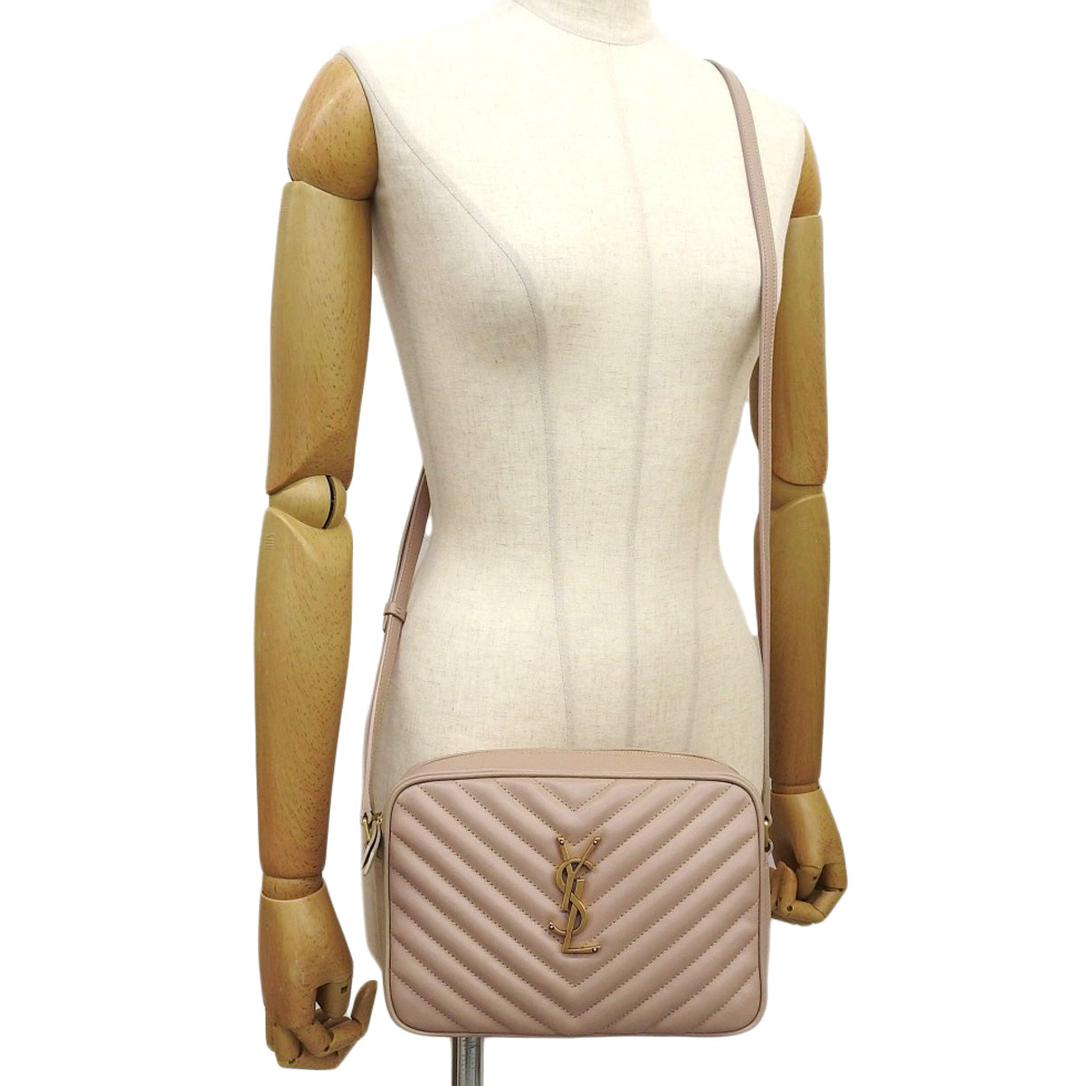 ルー カメラバッグ カーフ ダークベージュ 761554DV7072721