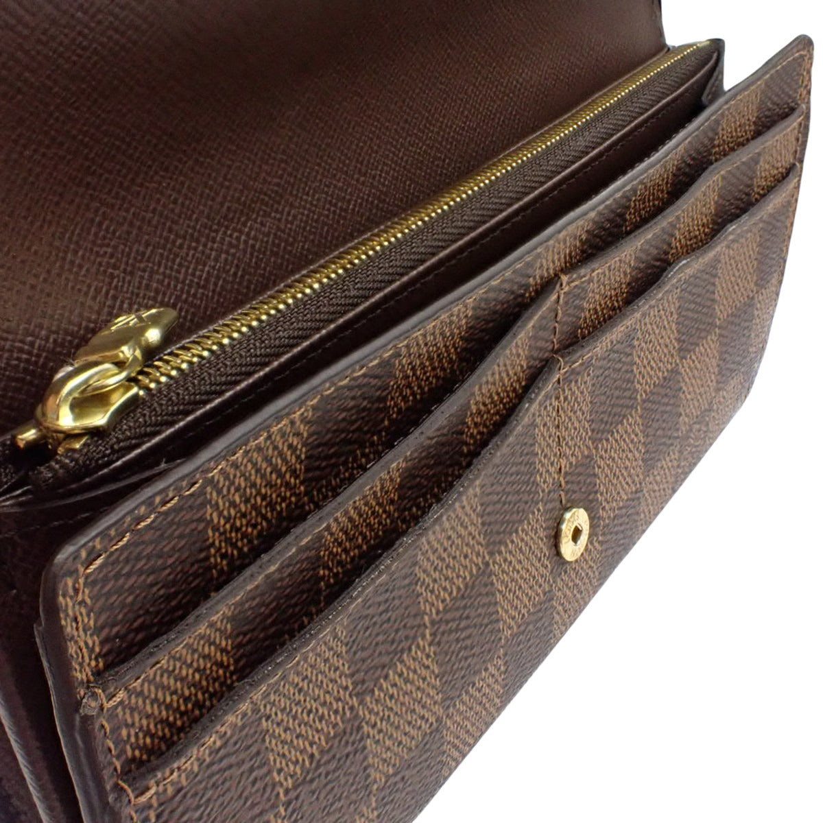 Damier Ebene Portefeuille Sarah Brown N63209