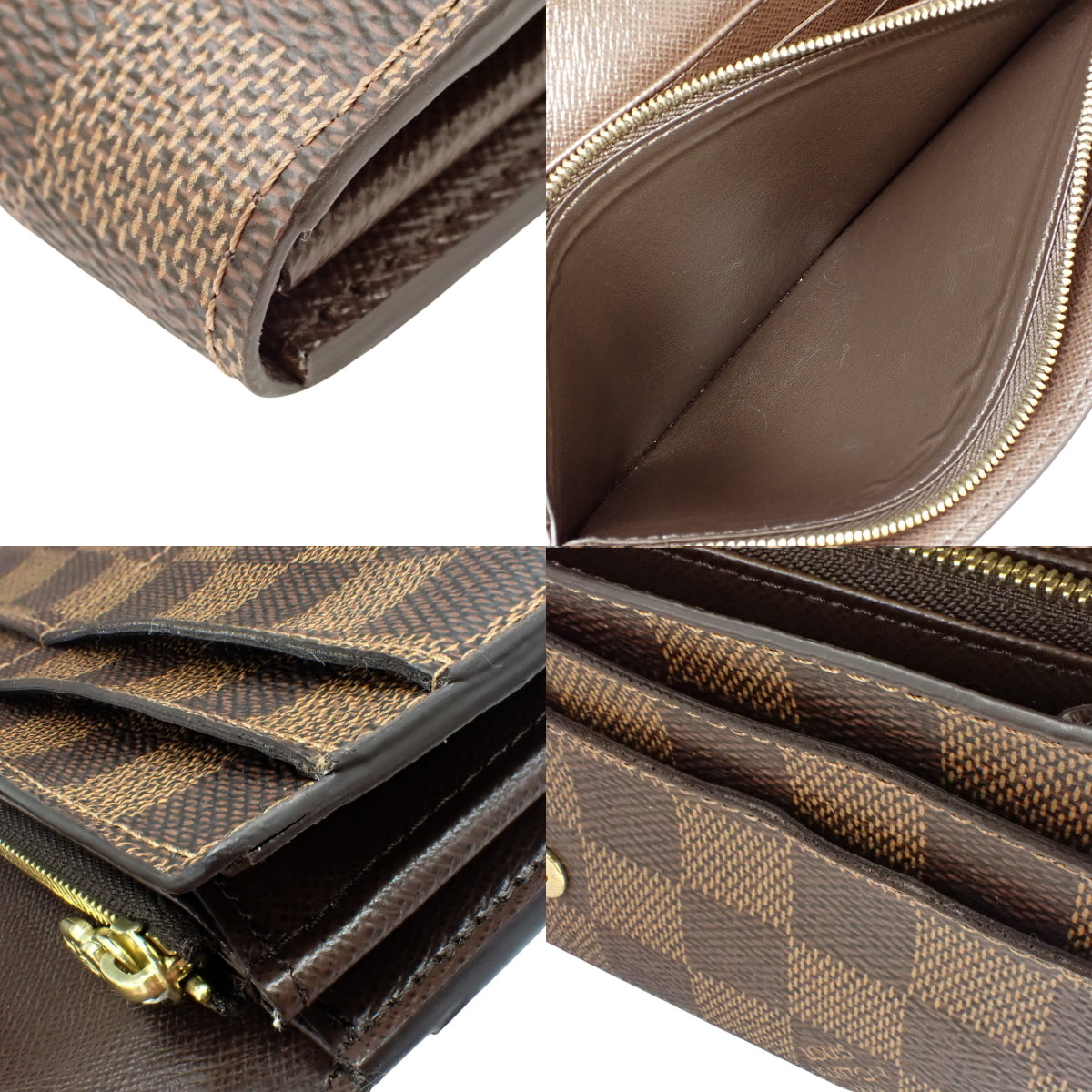 Damier Ebene Sarah Brown 钱包 N63209