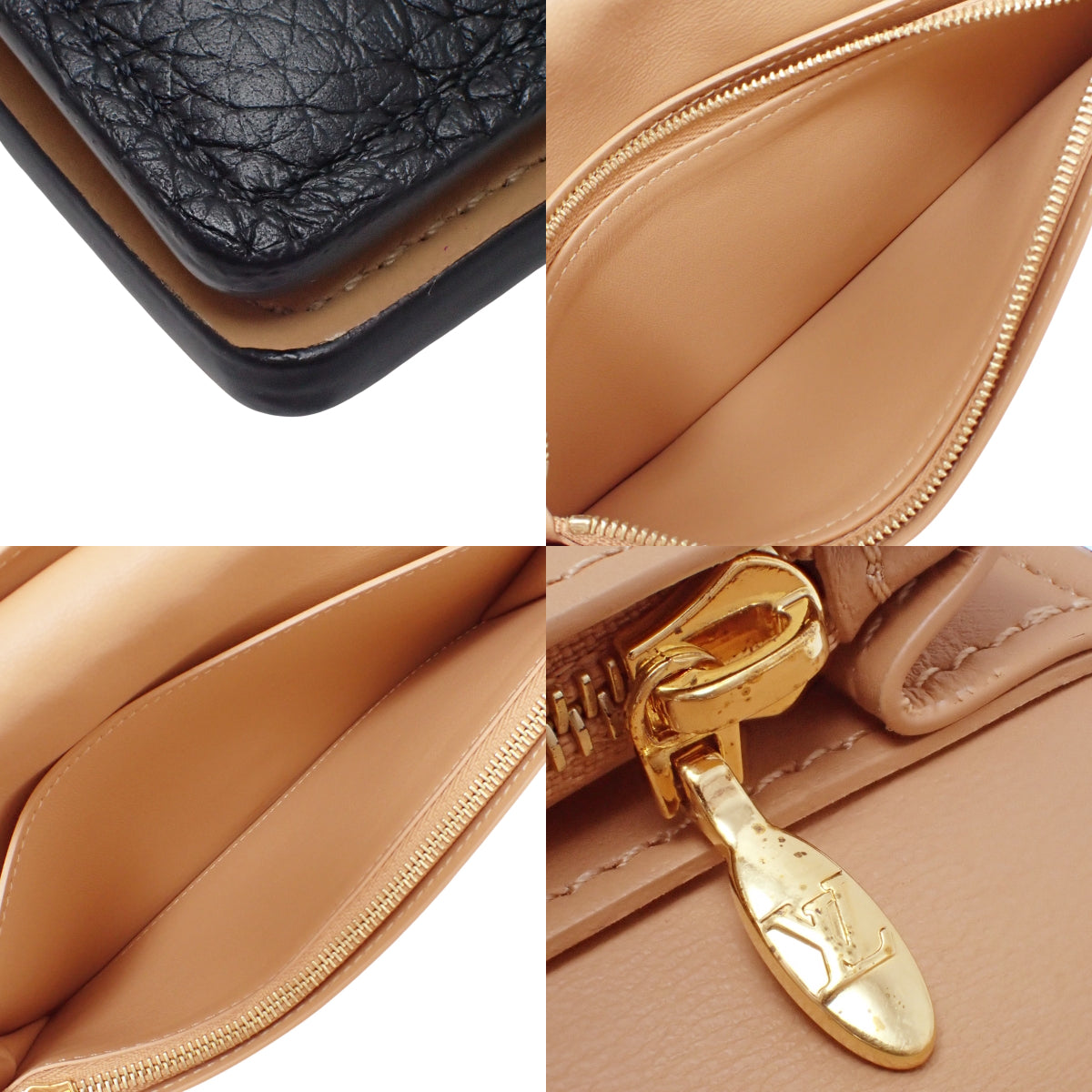 LV ヴェルティカル ウォレット トリヨンレザー ノワール M81330