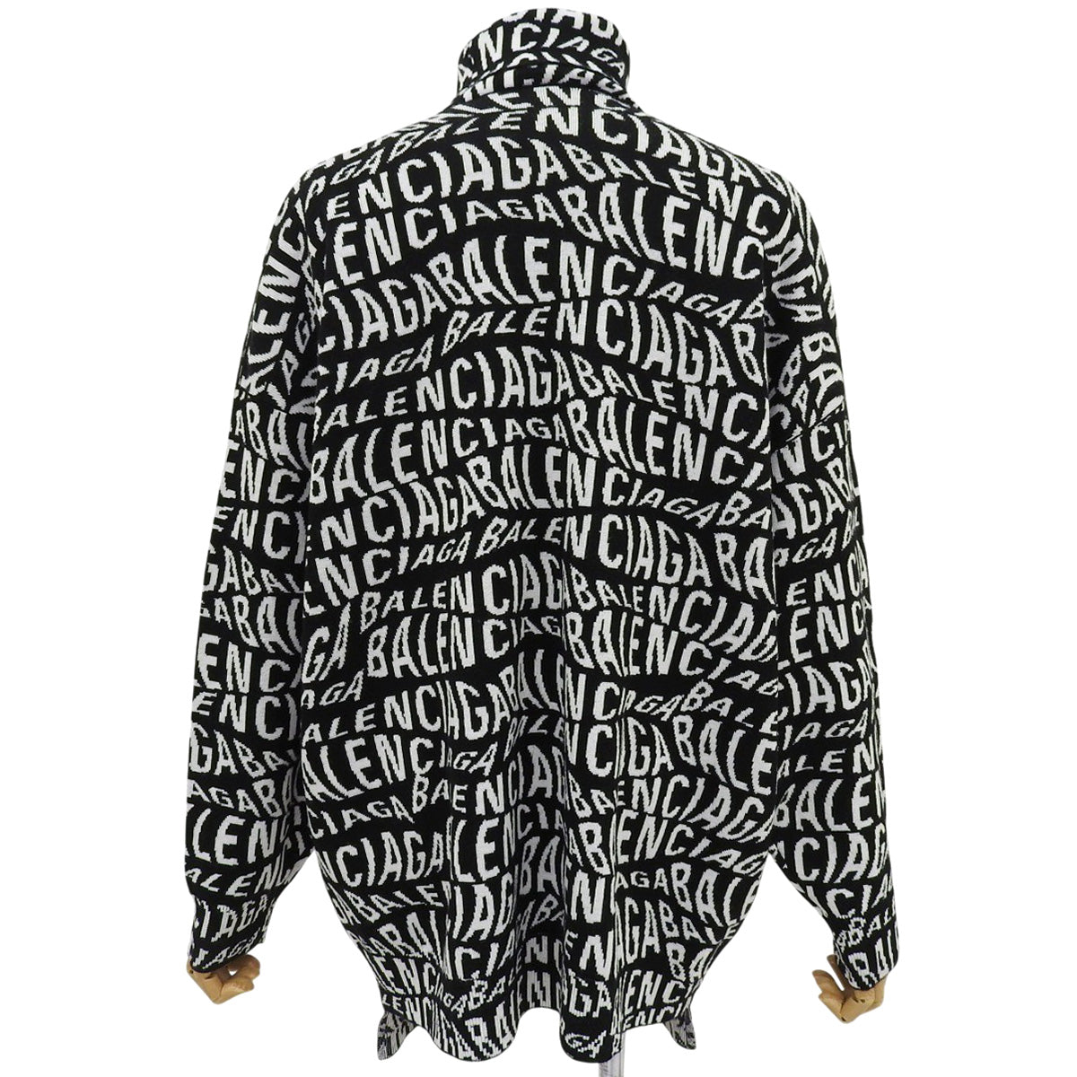 Logo高领毛衣，小号