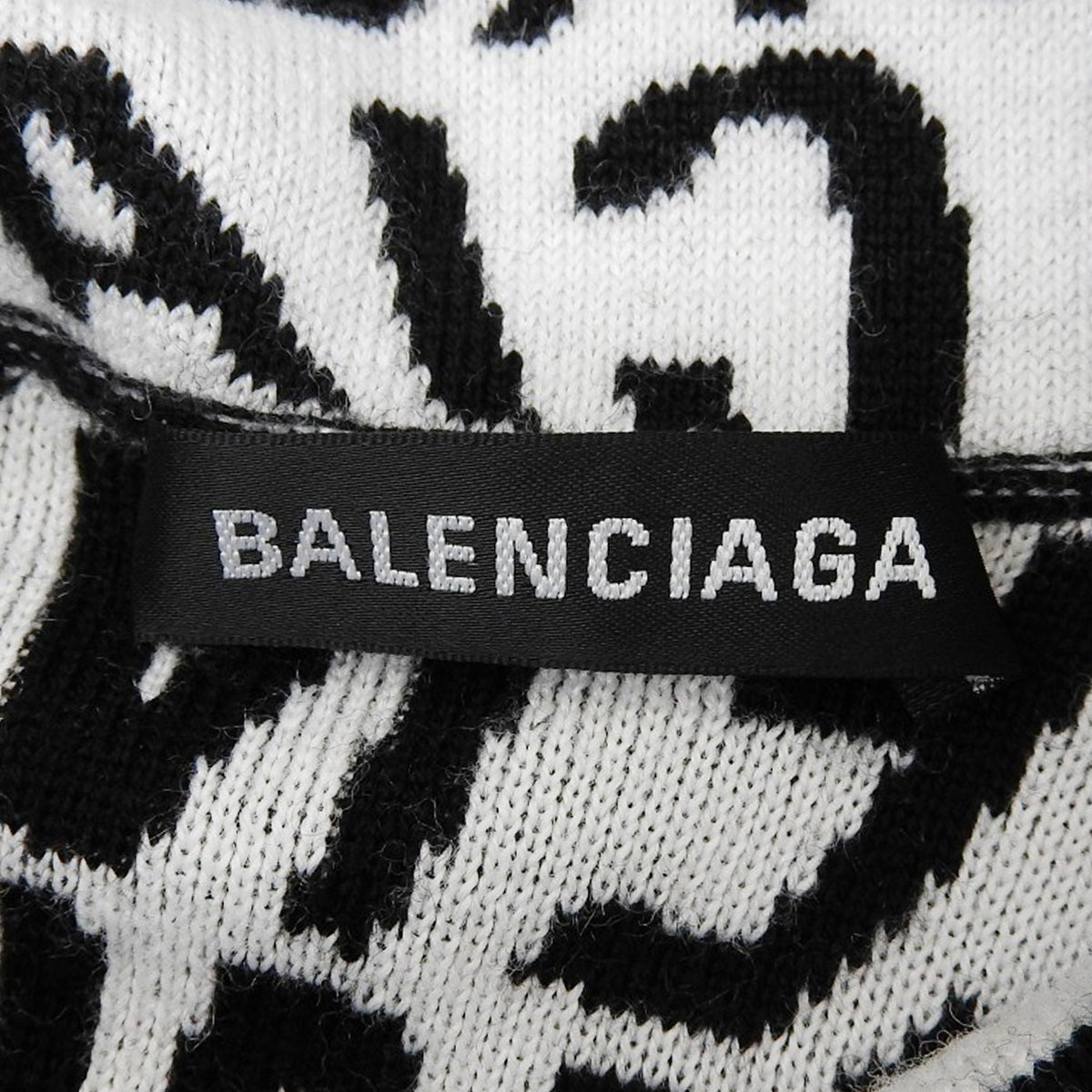 Logo高领毛衣，小号