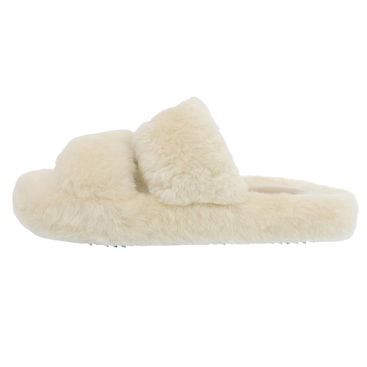 Triomphe Slide Fur Sandals 39