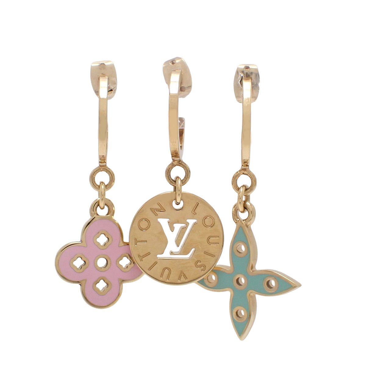 Boucle d'oreille 金属环形耳环 (GP)