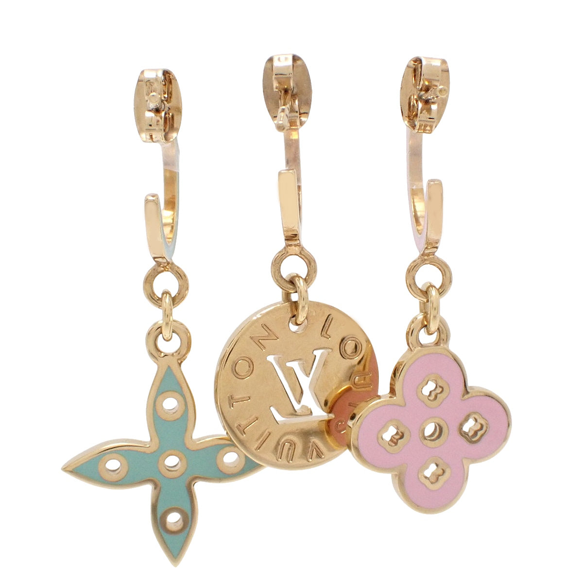 Boucle d'oreille 金属环形耳环 (GP)