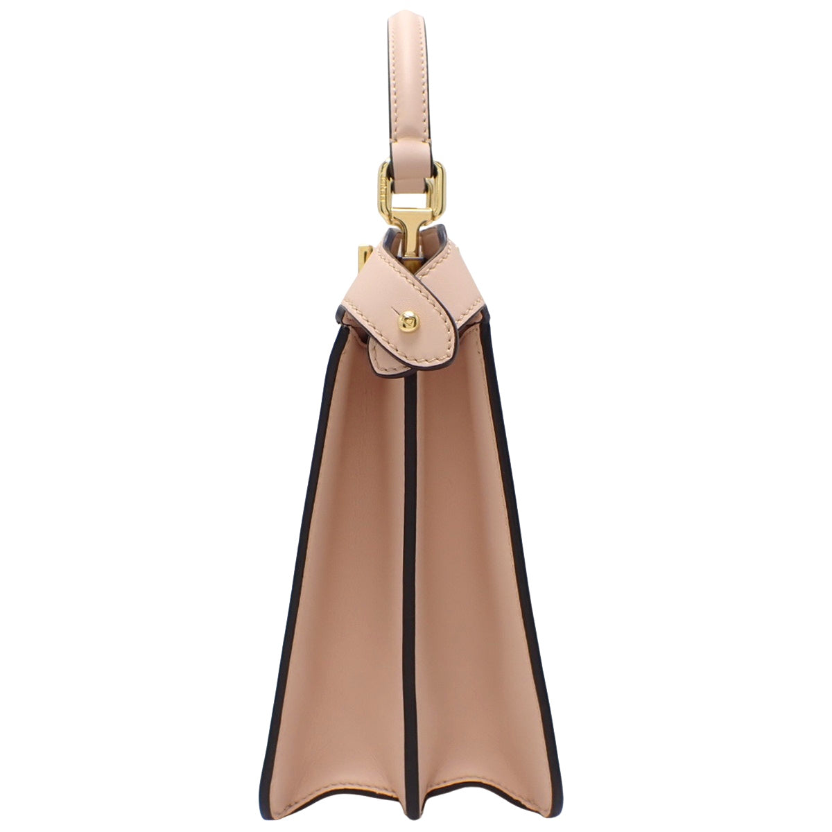 Peekaboo ISeeU 小号皮革包，粉米色，8BN327