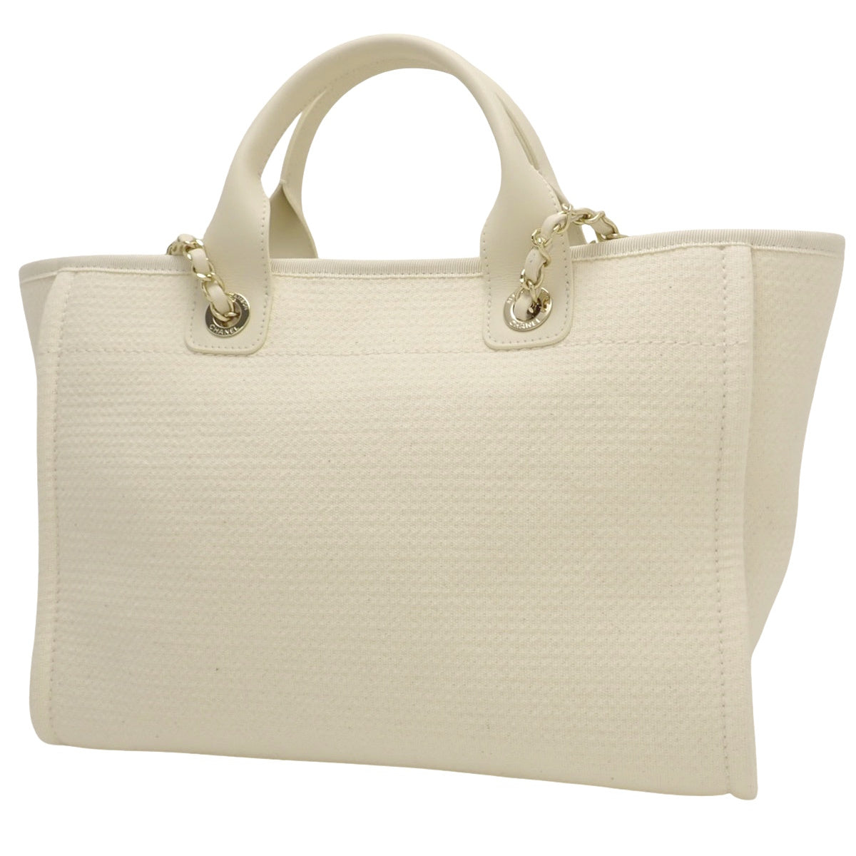 ドーヴィル トートバッグMM キャンバス アイボリー