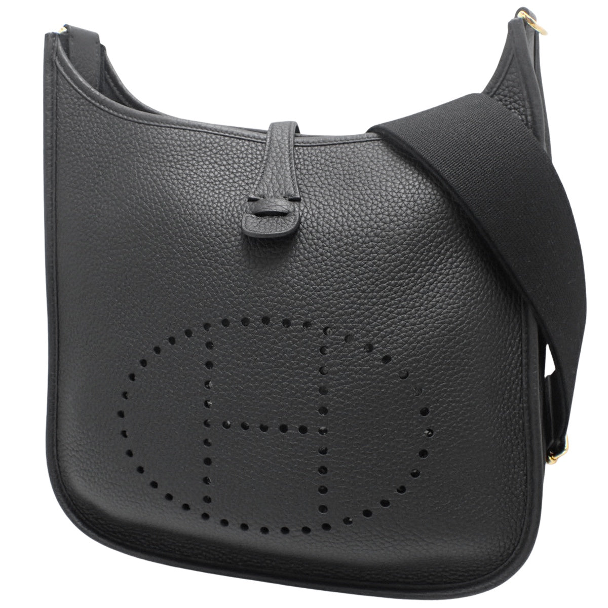 Evelyn 3PM Taurillon Clemence 黑金五金 W 印章