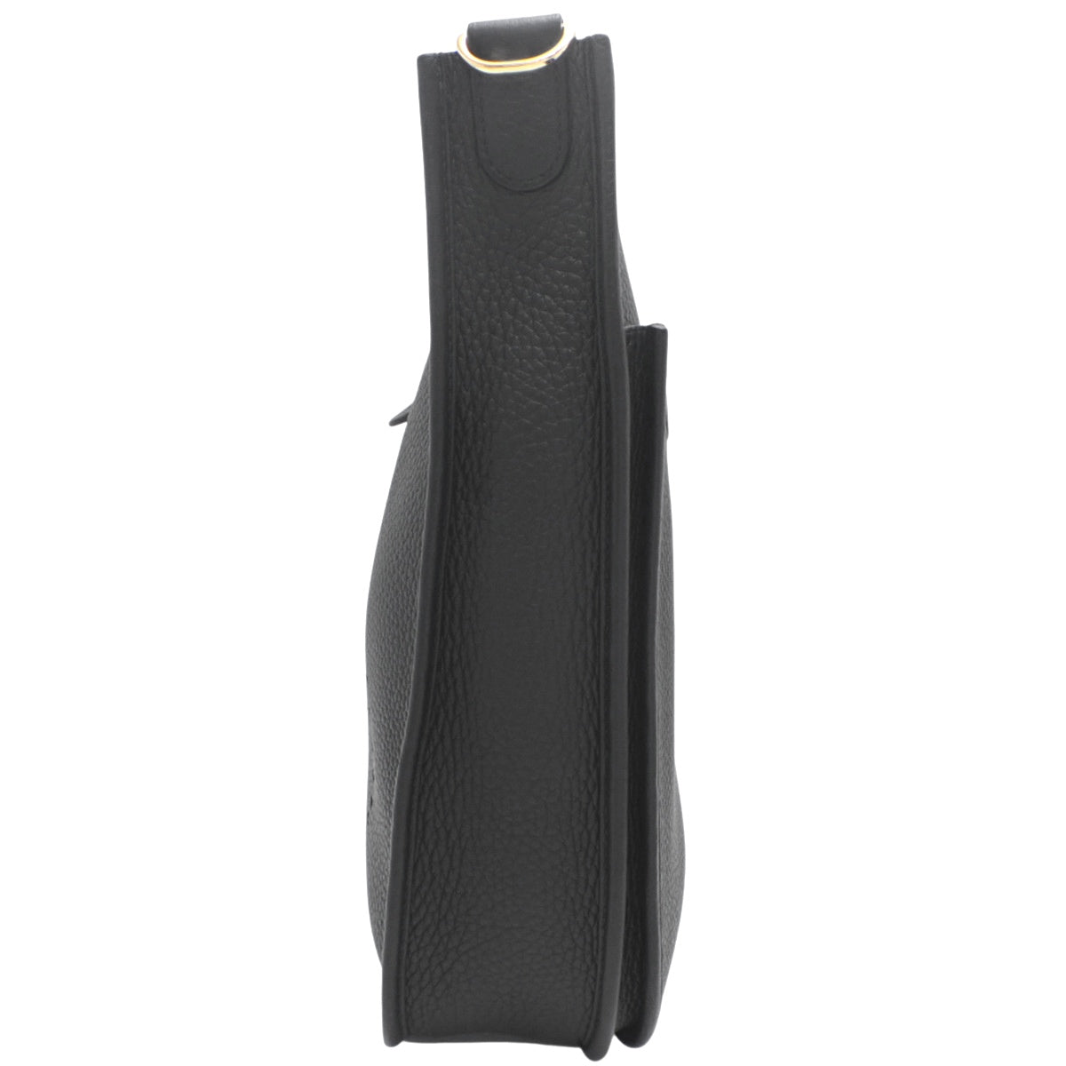 エブリン3PM トリヨンクレマンス ブラック ゴールド金具 W刻印