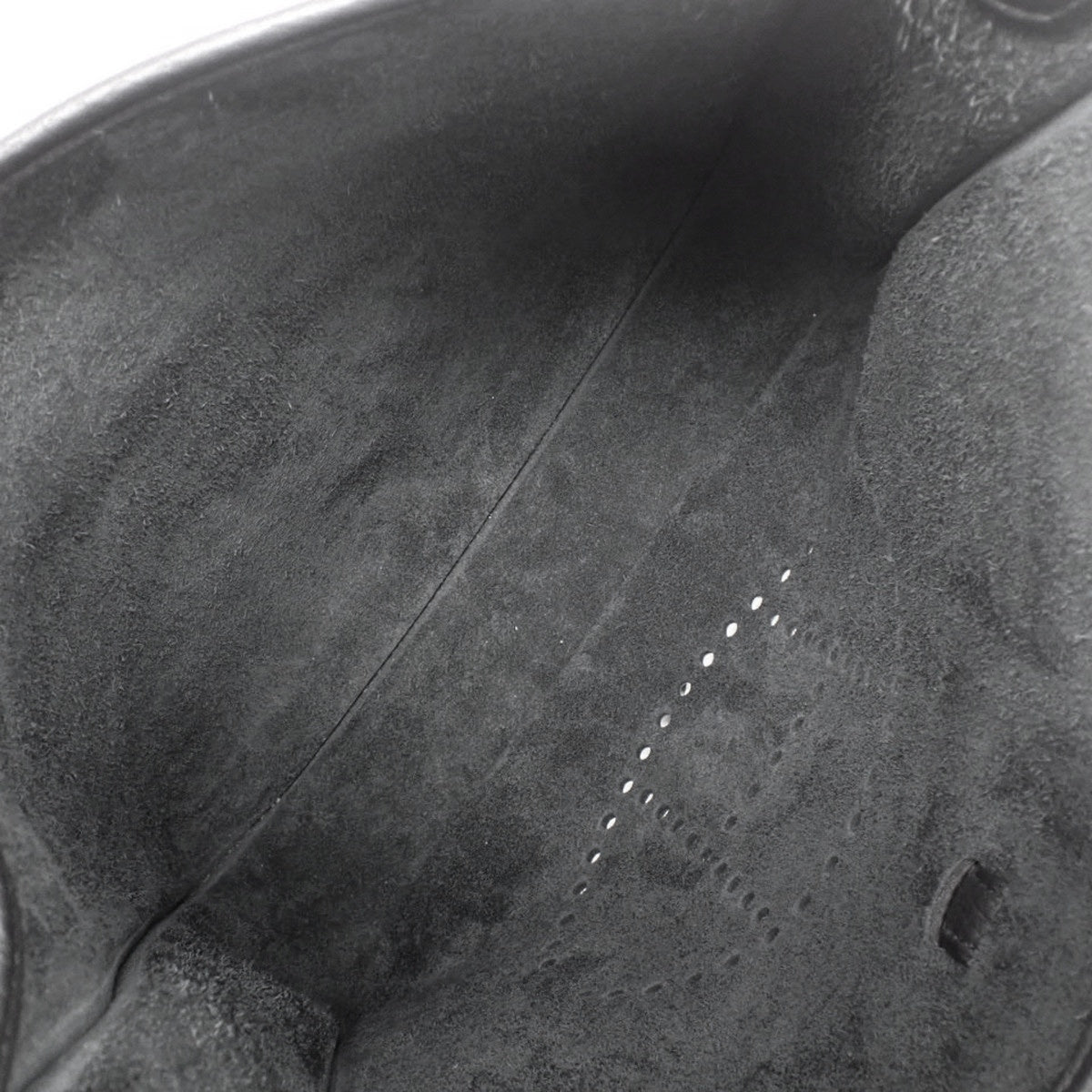 エブリン3PM トリヨンクレマンス ブラック ゴールド金具 W刻印