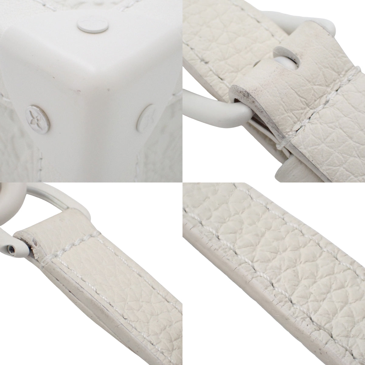 Monogram Empreinte 软行李箱，Taurillon 皮革，白色，M53287