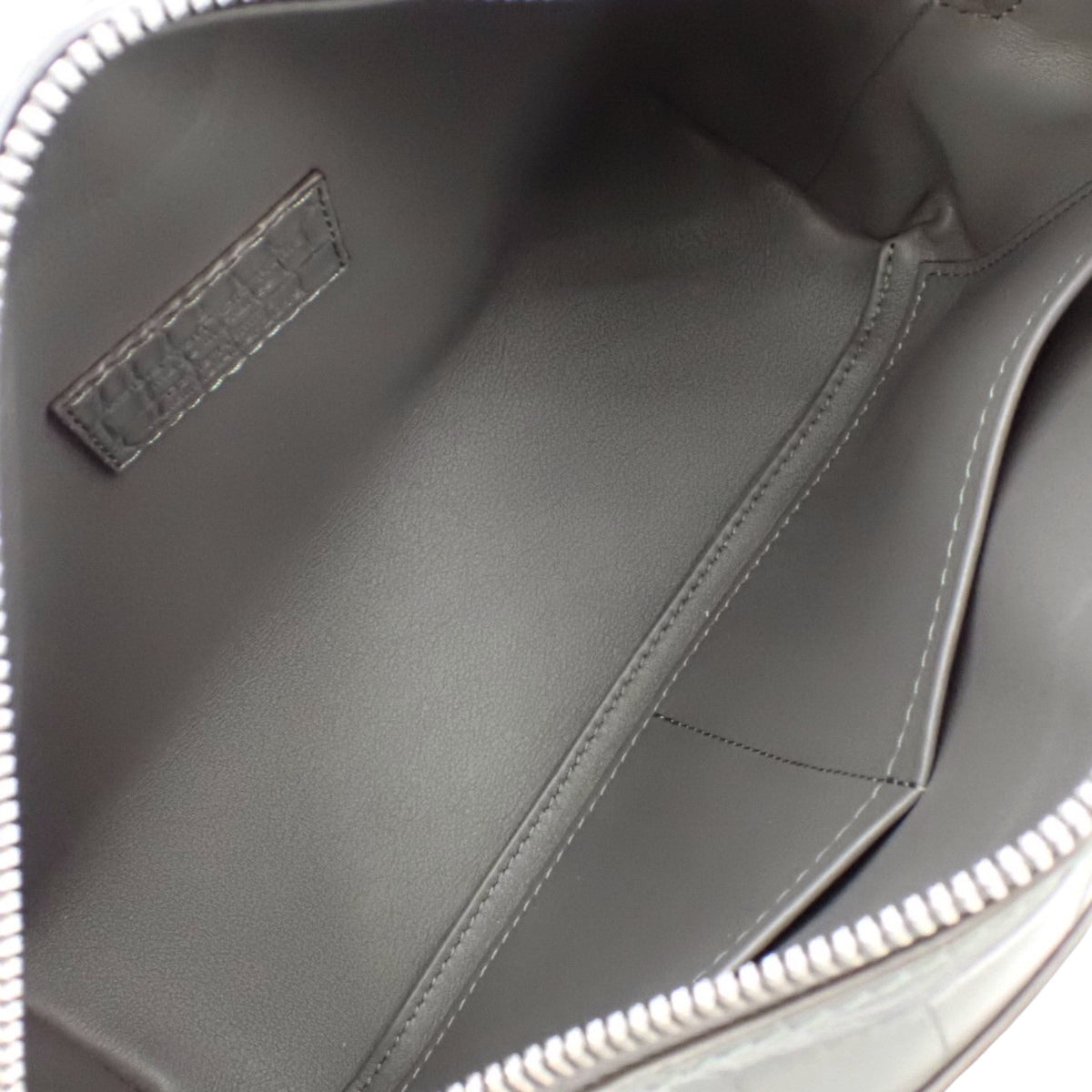 ソフトトランク クロコダイル グレー