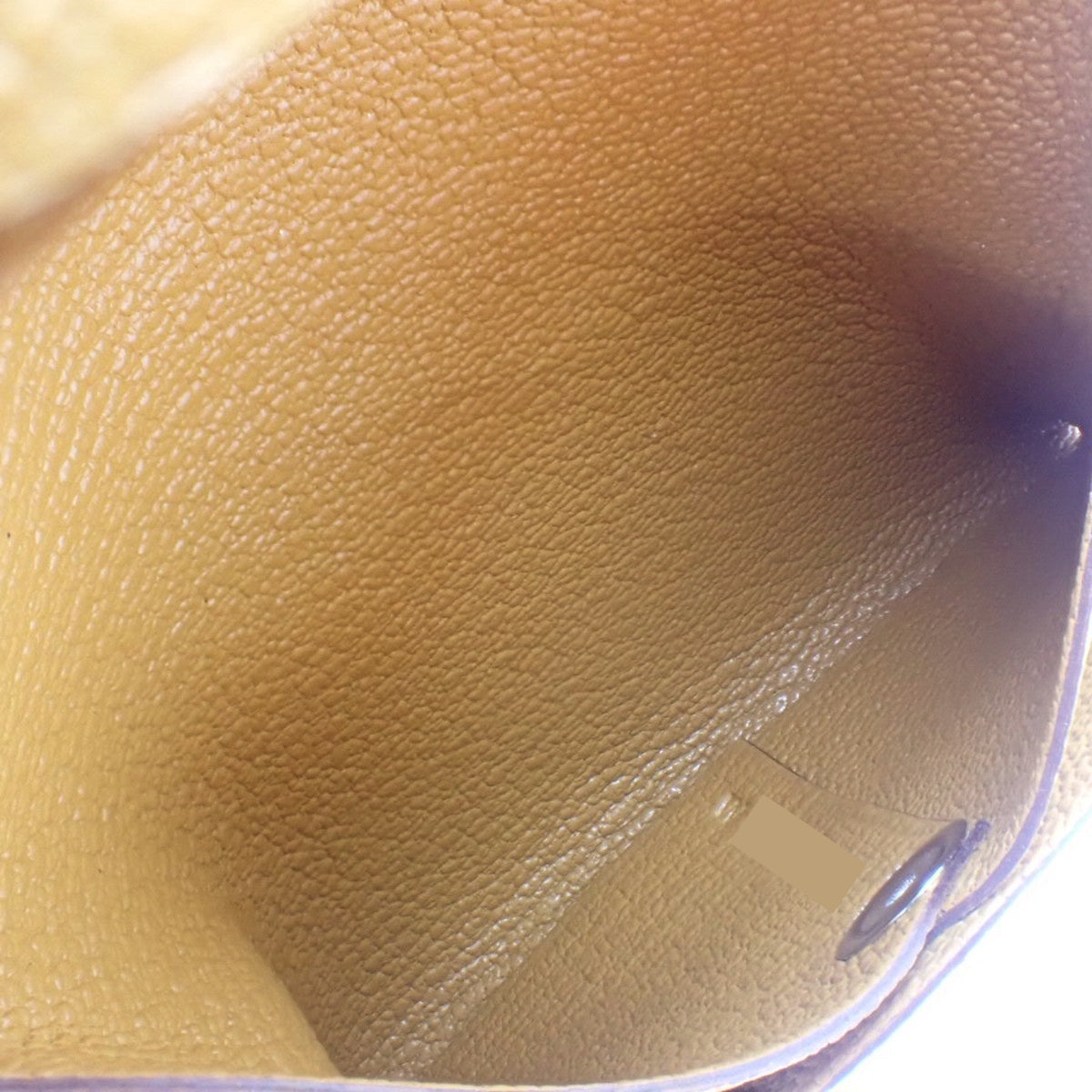 [未使用] 巴斯蒂亚山羊奶酪迈索尔焦糖色，配银色五金件和双印章